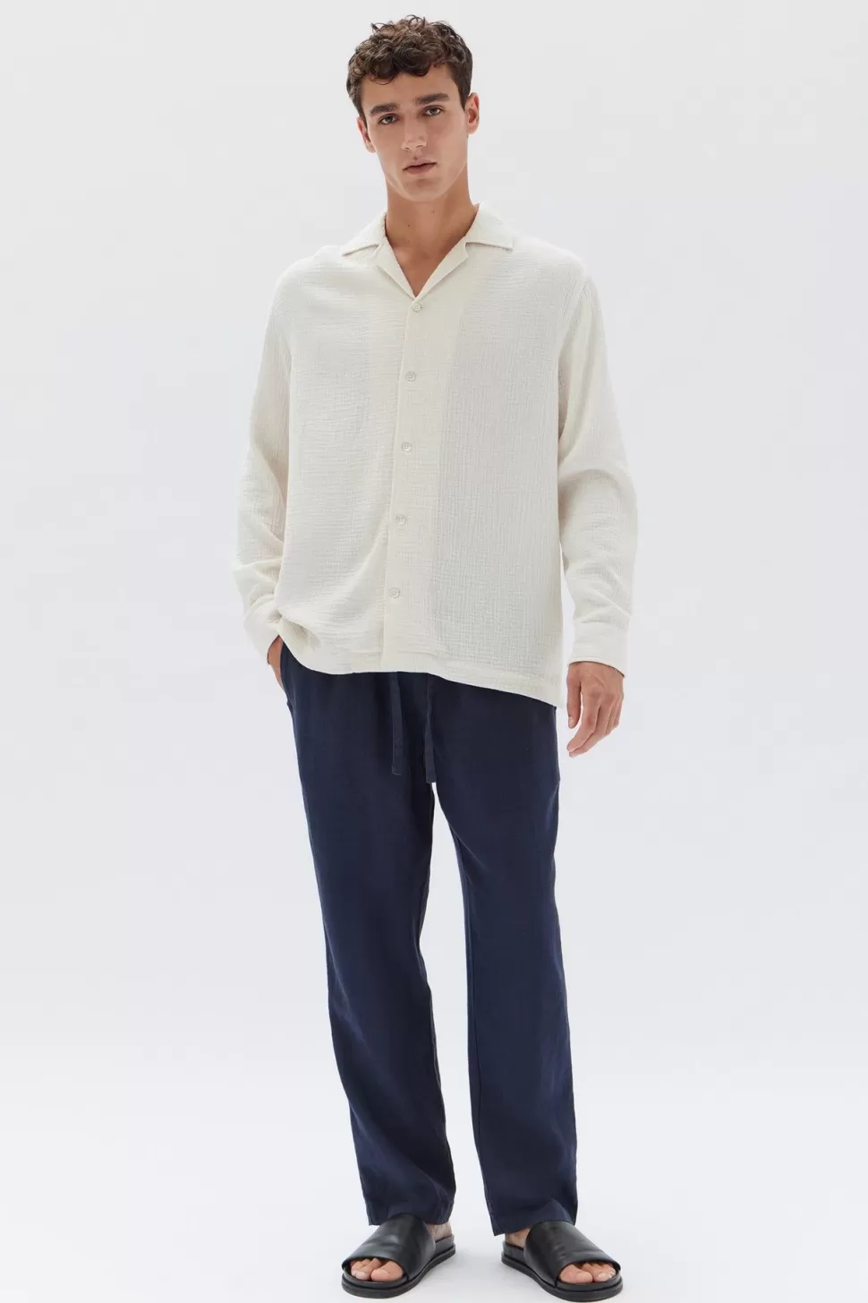 Shirts | Assembly Label Alton Crinkle Shirt