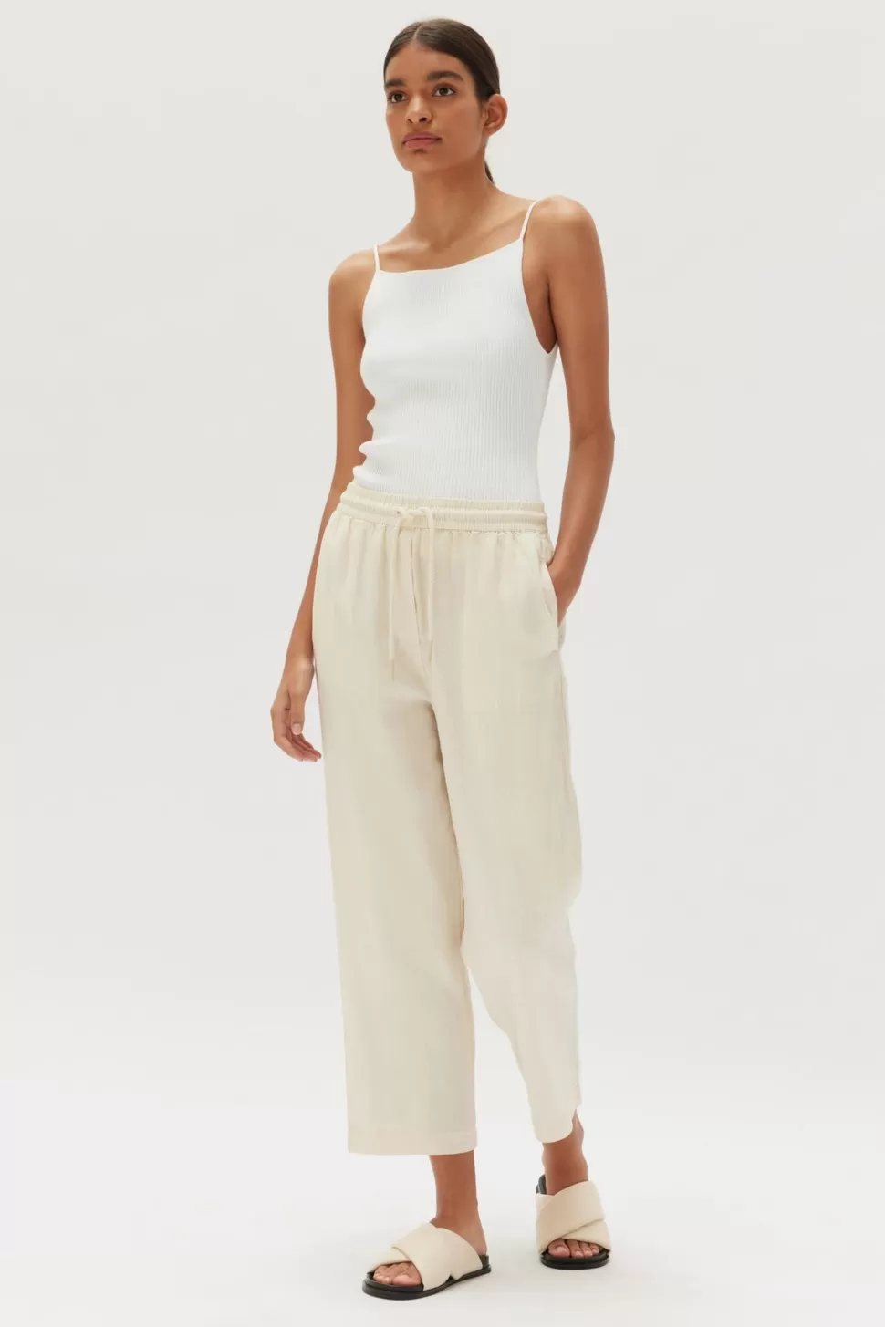 Pants & Skirts | Assembly Label Ami Linen Pant