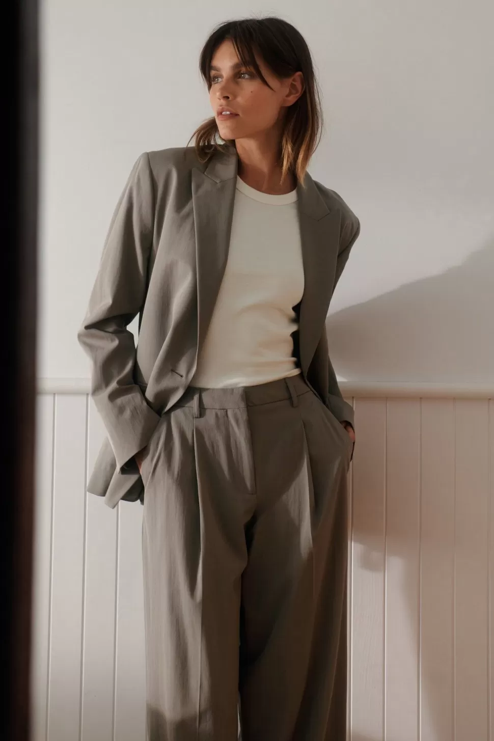 Suiting | Assembly Label Aria Wide Leg Pant