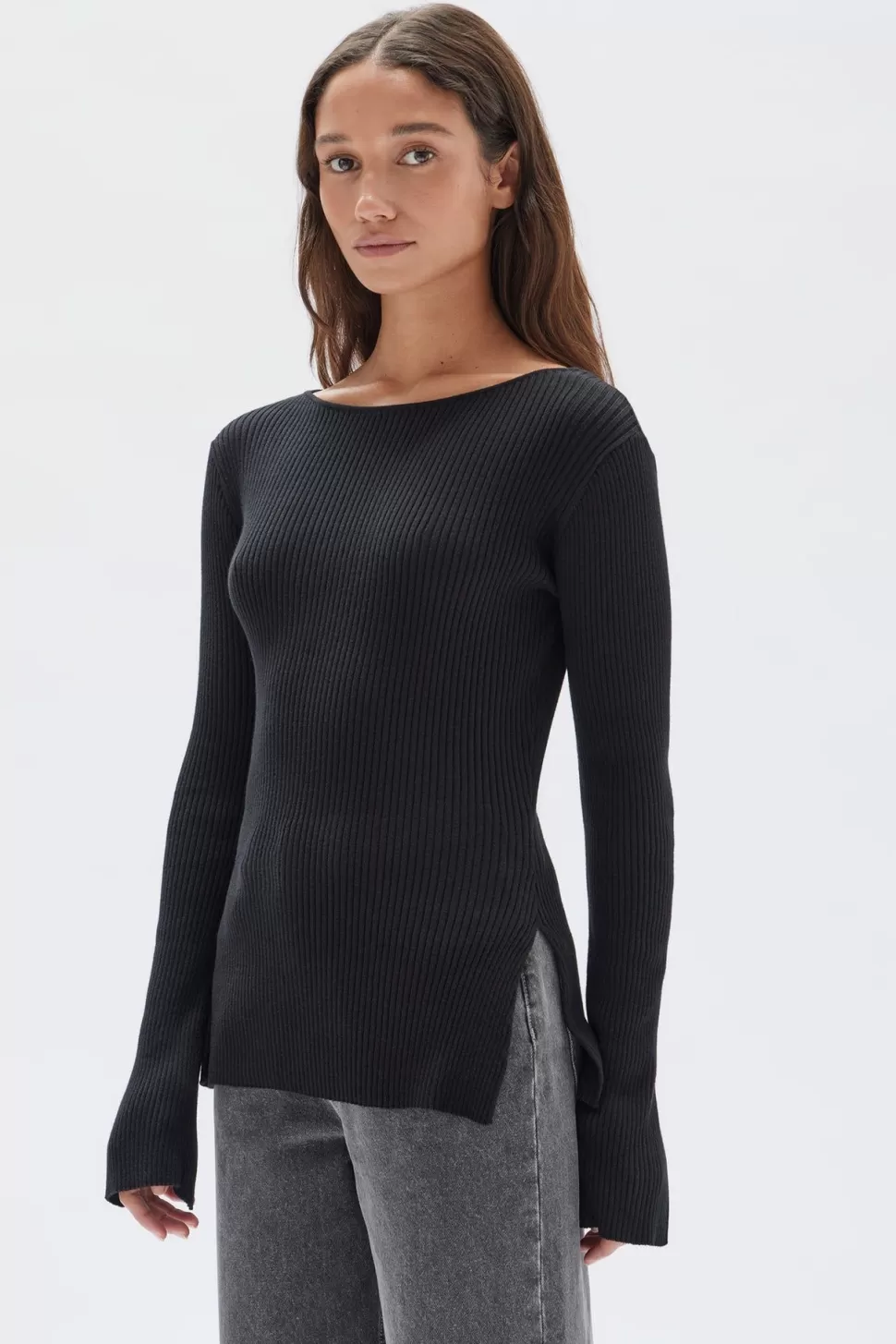 Knitwear | Assembly Label Bateau Knit Top