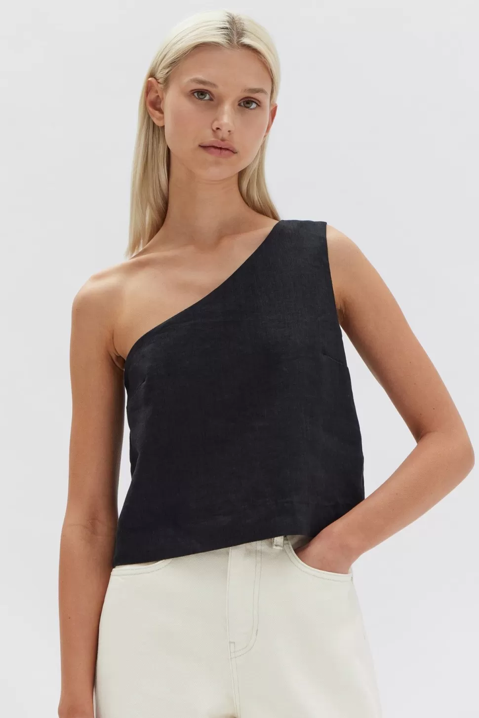 Tanks, Tops & Tees | Assembly Label Bonnie Linen Top