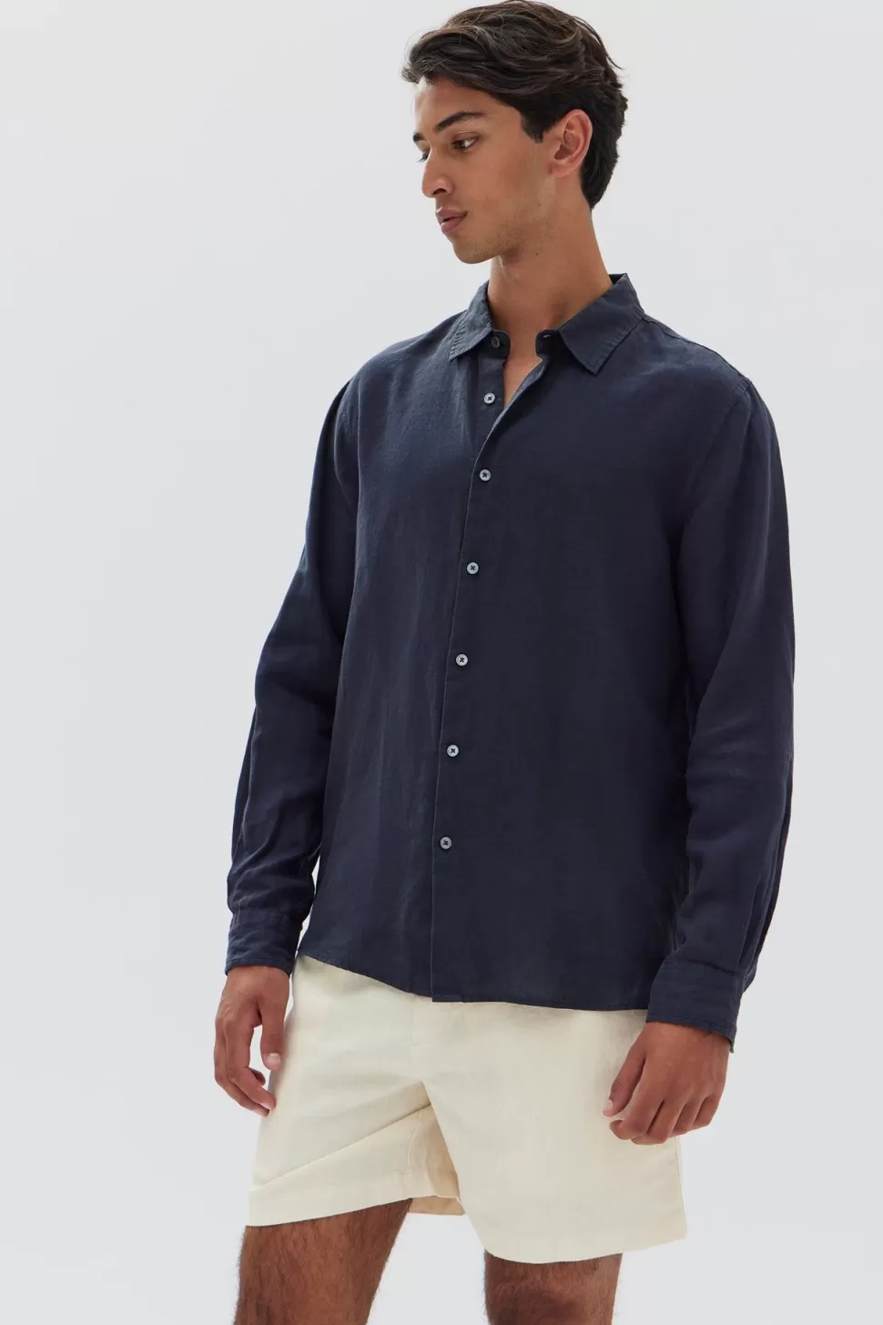 Shirts | Assembly Label Casual Linen Shirt