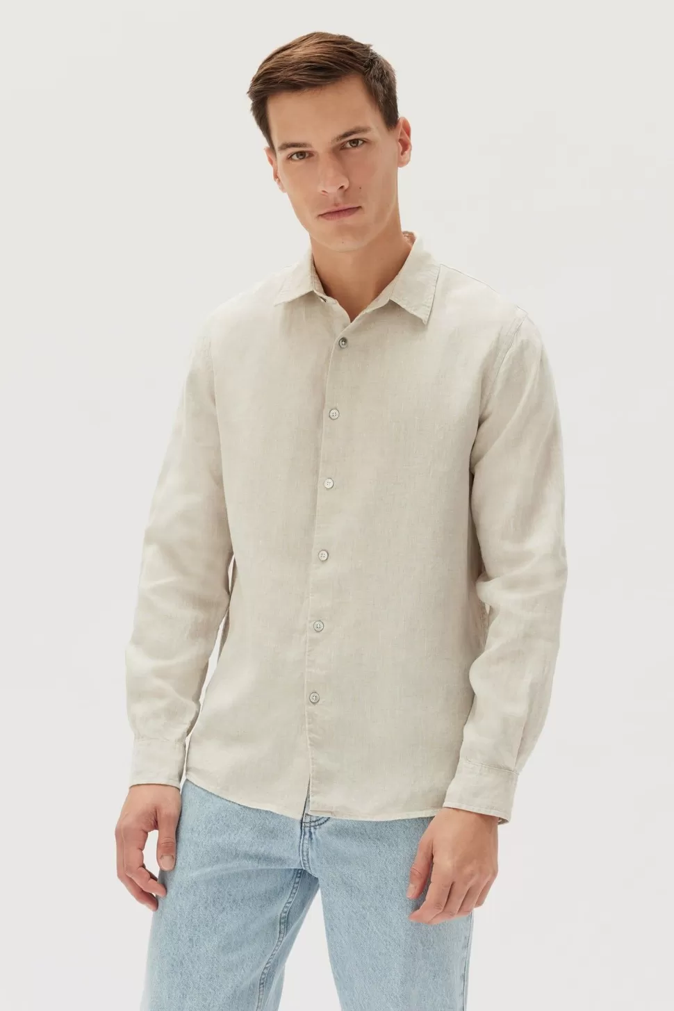 Shirts | Assembly Label Casual Linen Shirt