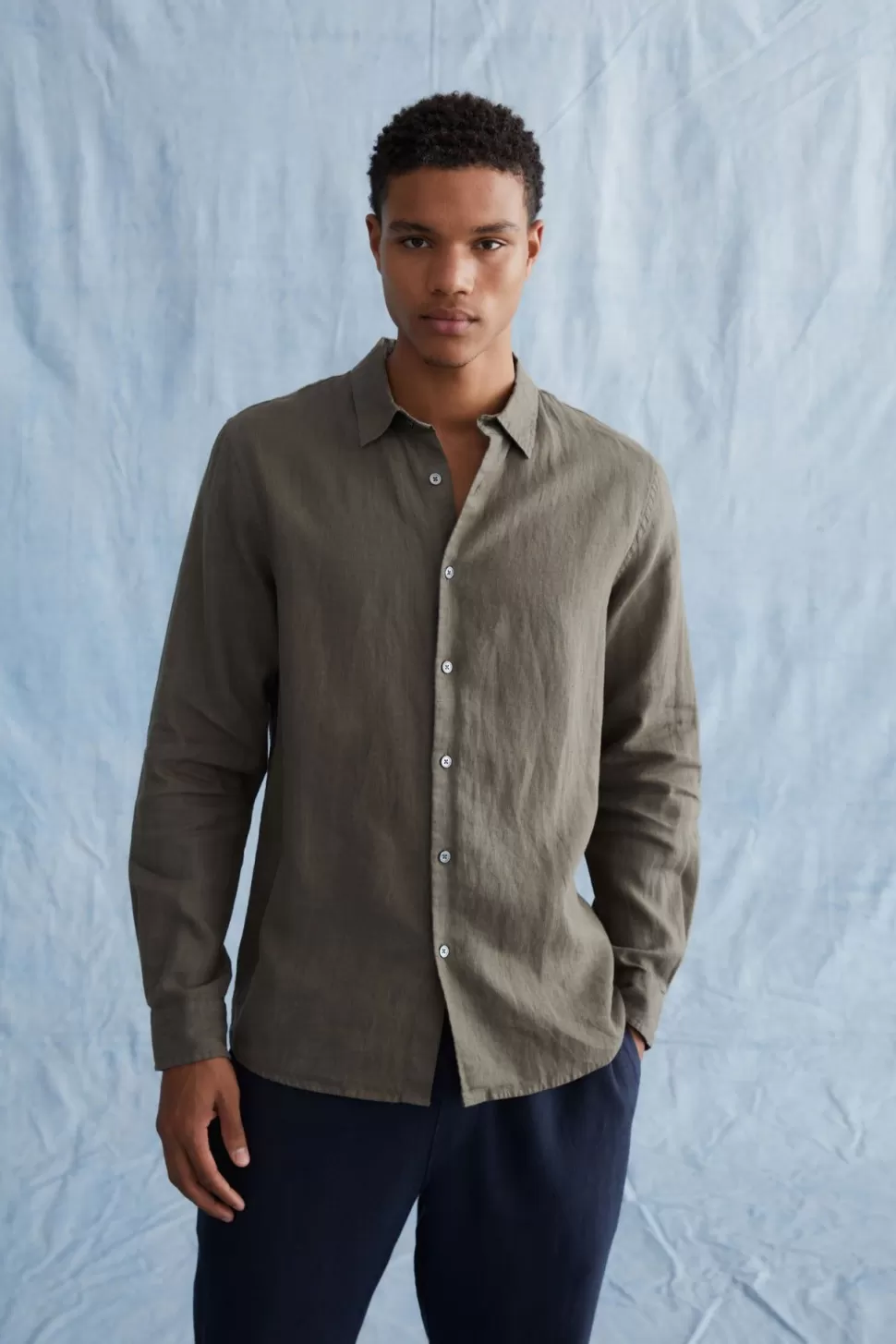 Shirts | Assembly Label Casual Linen Shirt