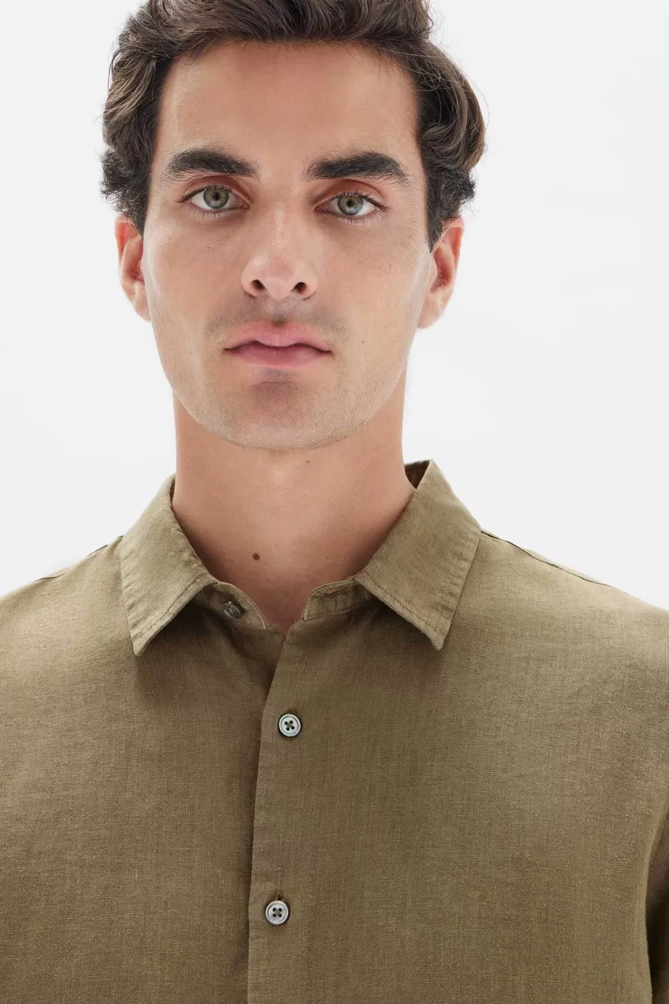 Shirts | Assembly Label Casual Linen Shirt