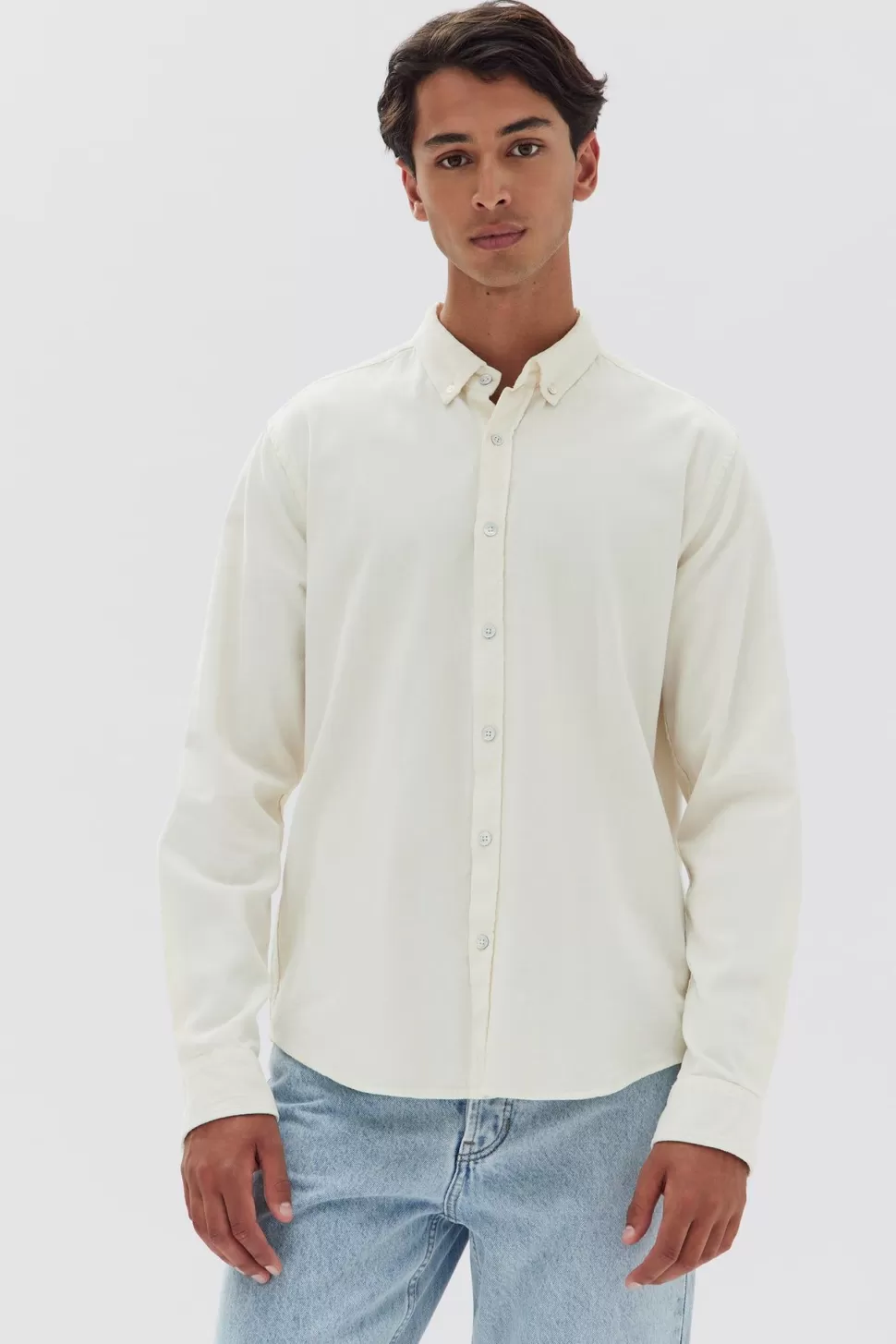 Shirts | Assembly Label Cord Long Sleeve Shirt