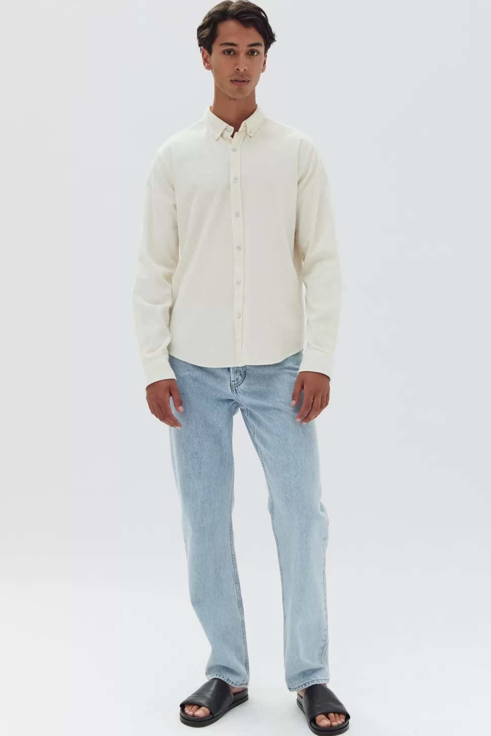 Shirts | Assembly Label Cord Long Sleeve Shirt