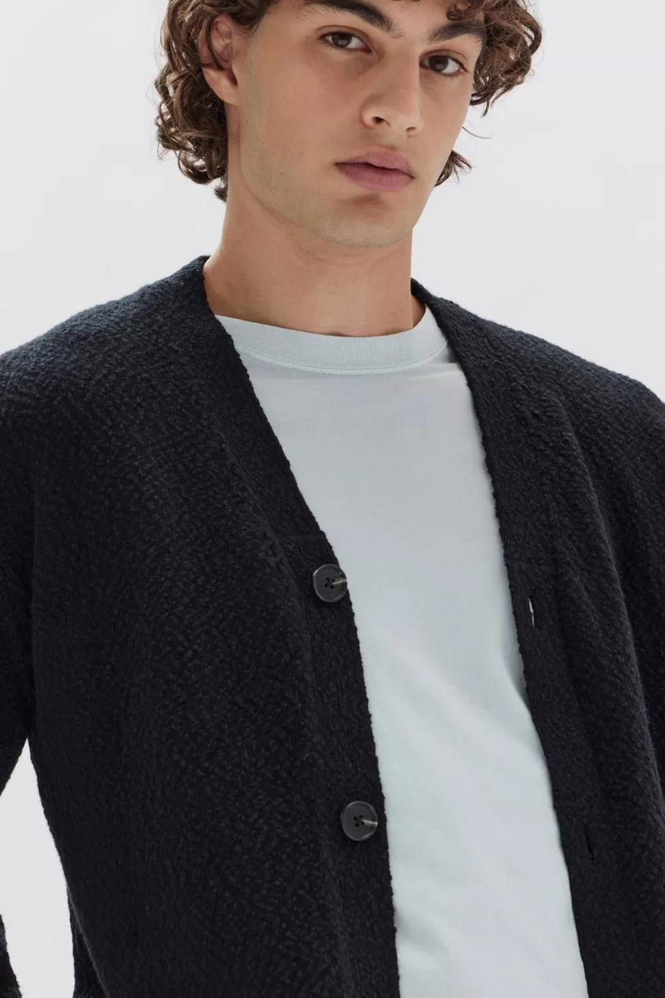 Knitwear | Assembly Label Corey Textured Knit Cardigan