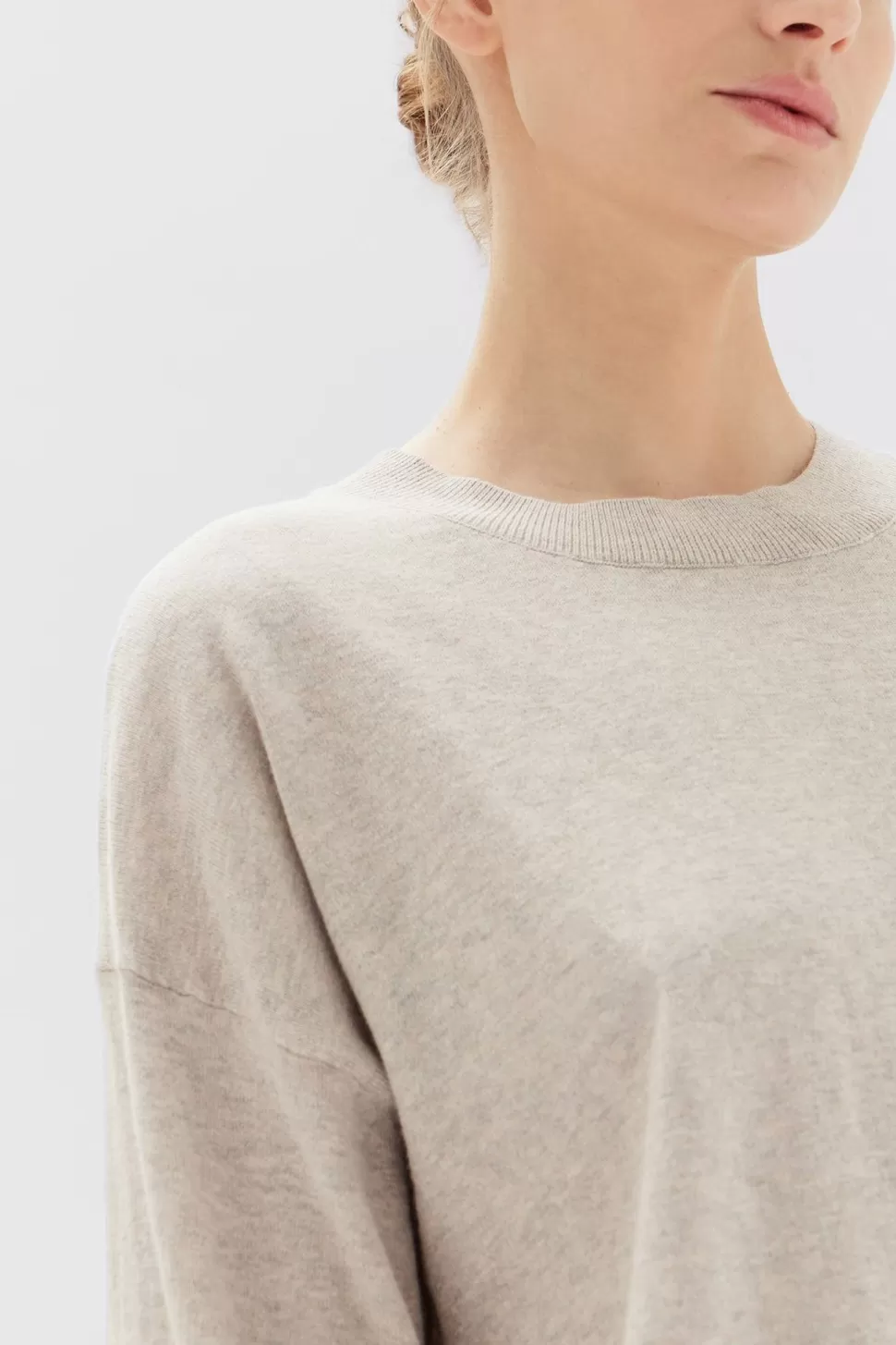 Knitwear | Assembly Label Cotton Cashmere Lounge Sweater