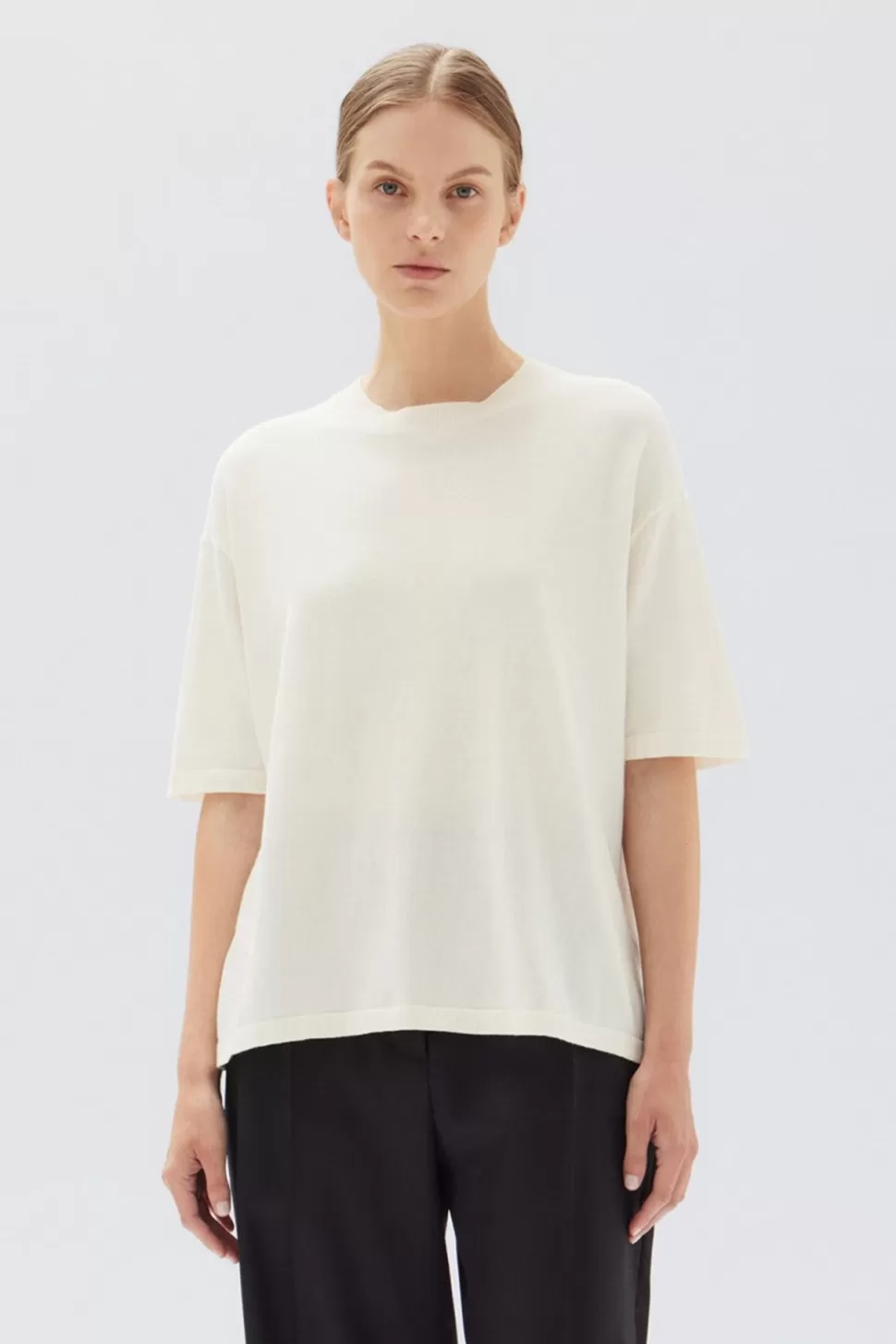 Tanks, Tops & Tees | Assembly Label Cotton Cashmere Tee