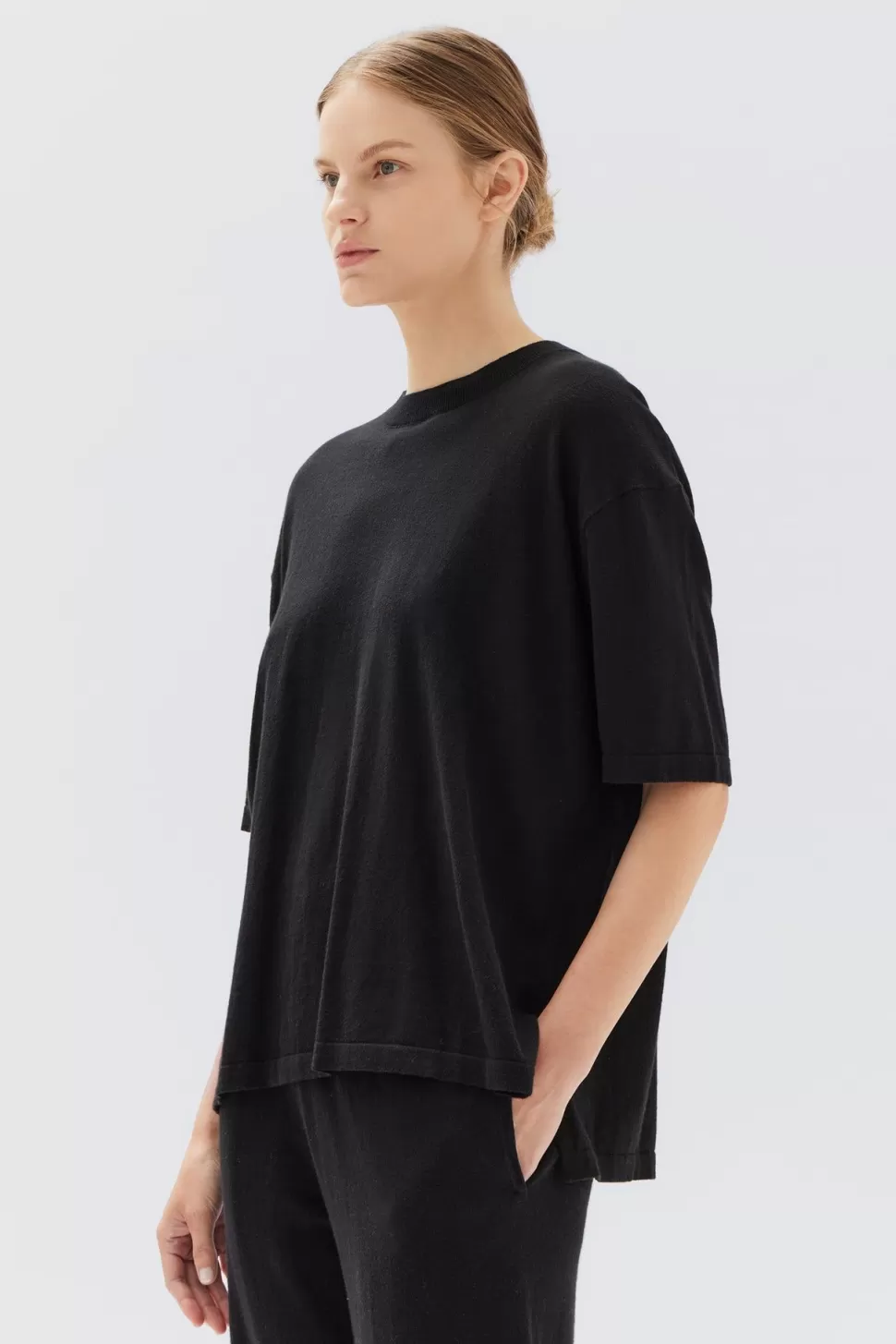 Knitwear | Assembly Label Cotton Cashmere Tee