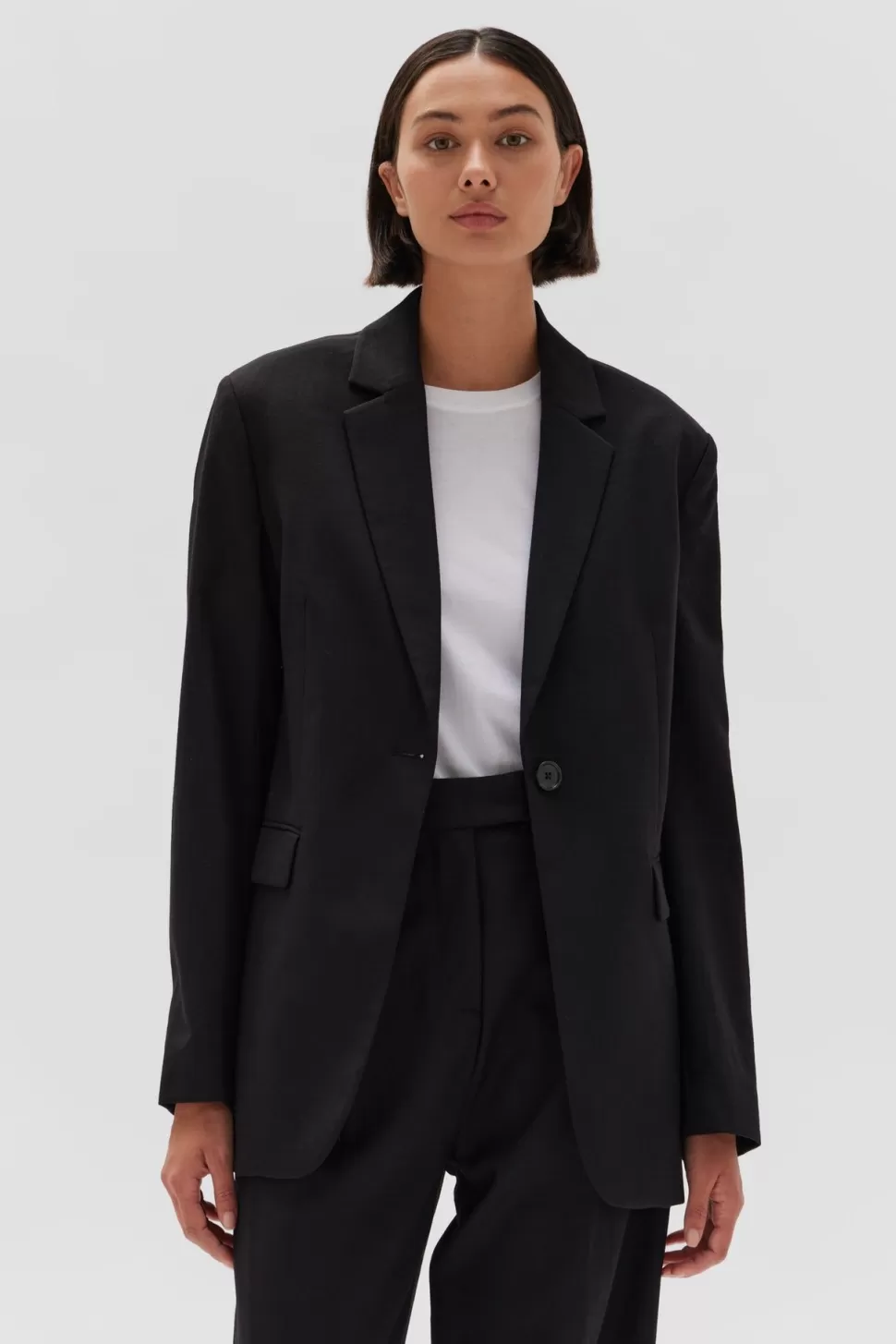 Outerwear | Assembly Label Daria Wool Tailored Blazer