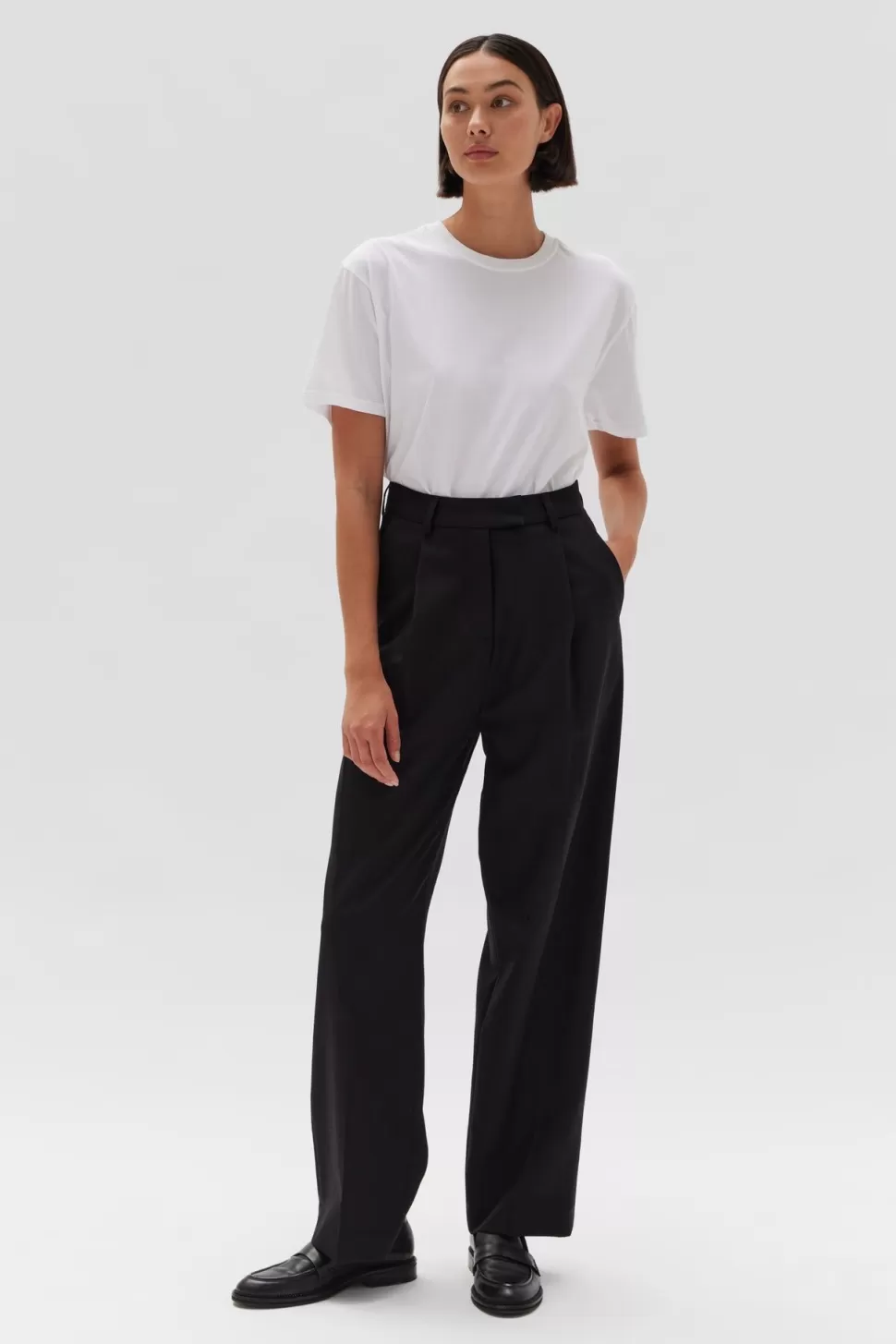 Suiting | Assembly Label Daria Wool Tailored Trouser