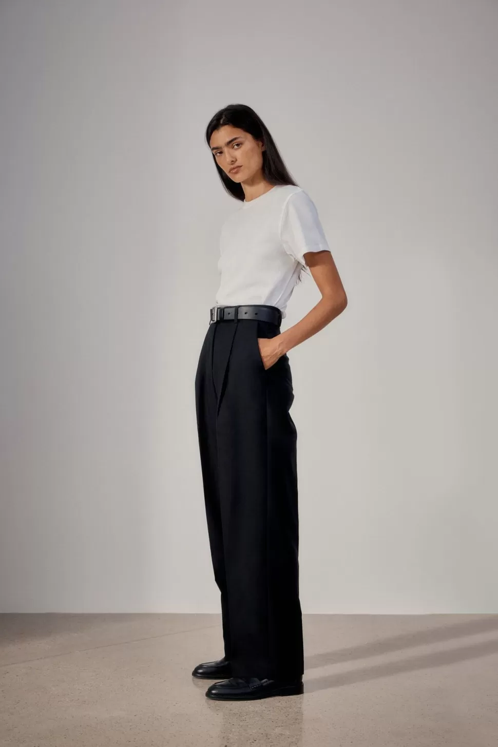 Pants & Skirts | Assembly Label Daria Wool Tailored Trouser