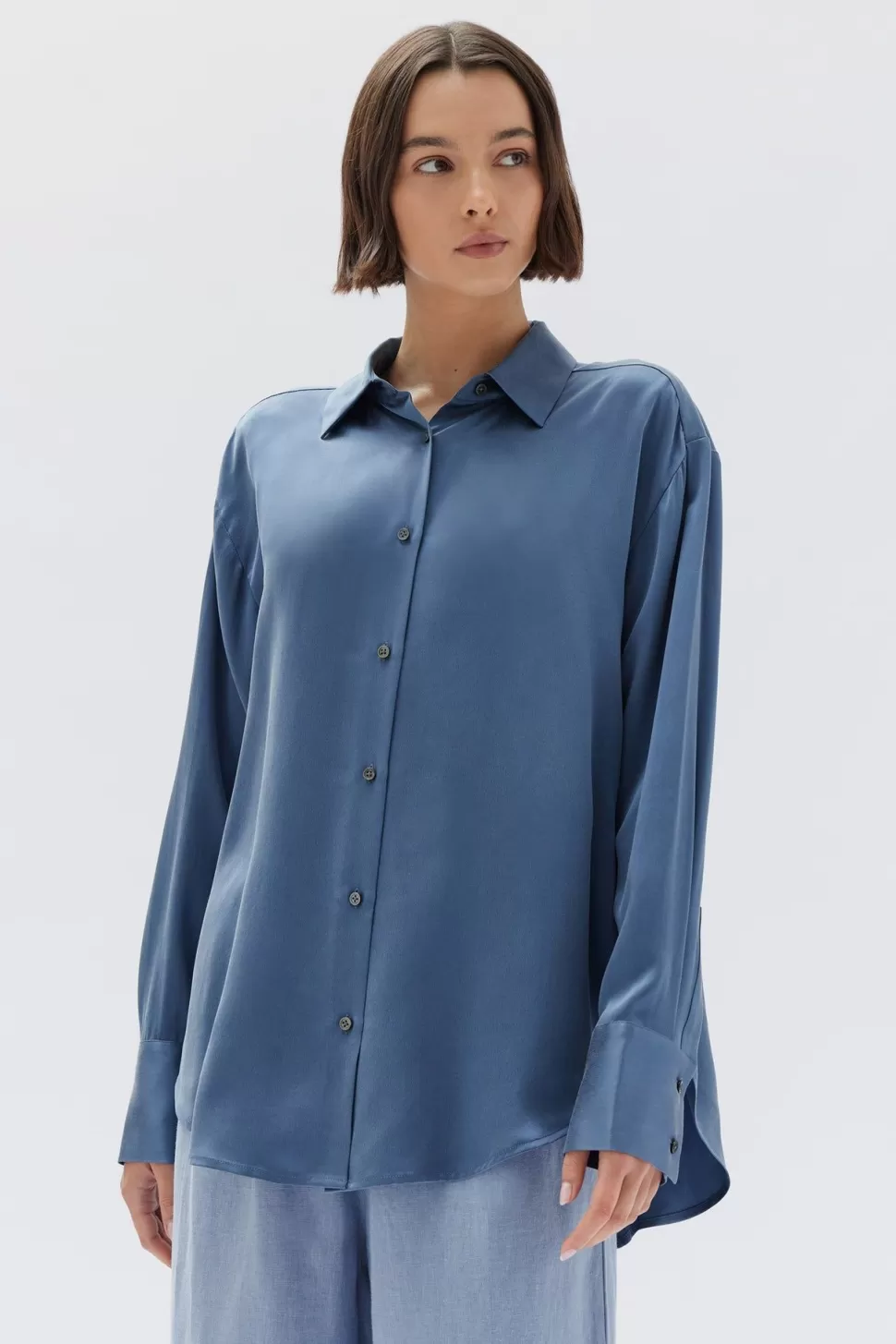 Shirts | Assembly Label Ena Silk Shirt