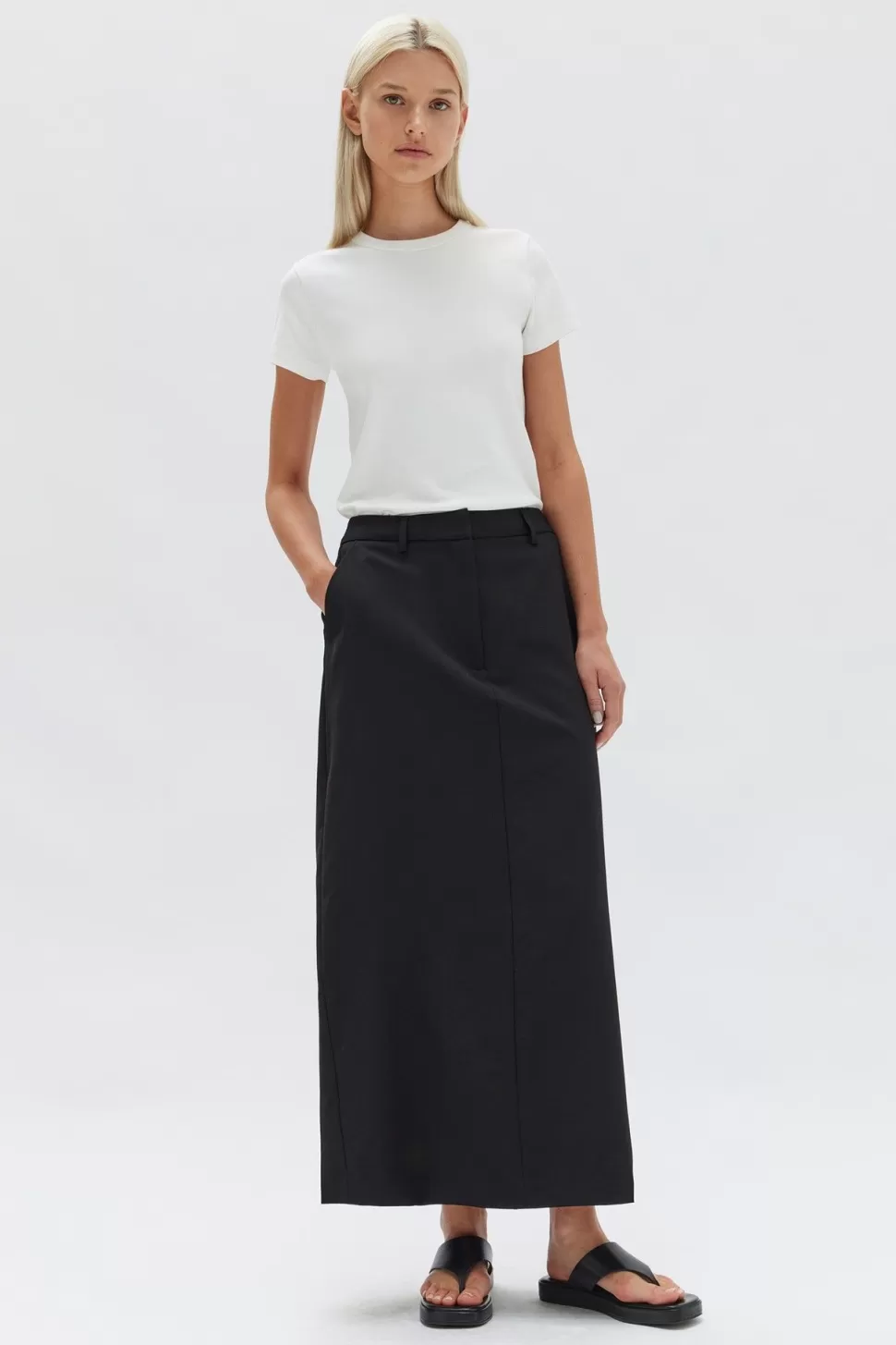 Pants & Skirts | Assembly Label Everley Suiting Maxi Skirt