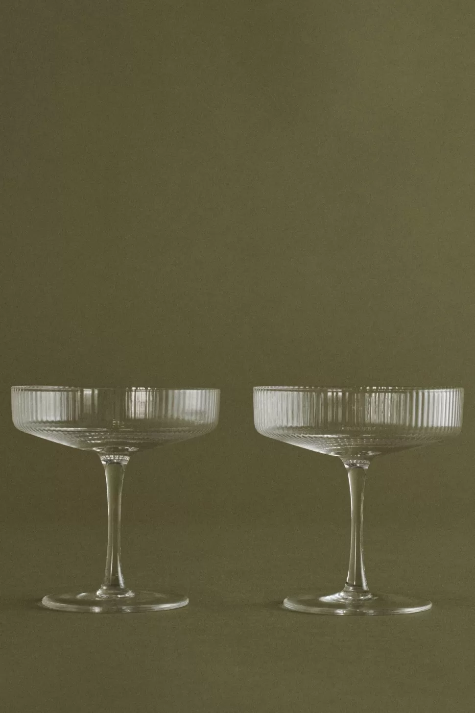 Kitchen & Dining | Ferm Living Ripple Champagne Saucers