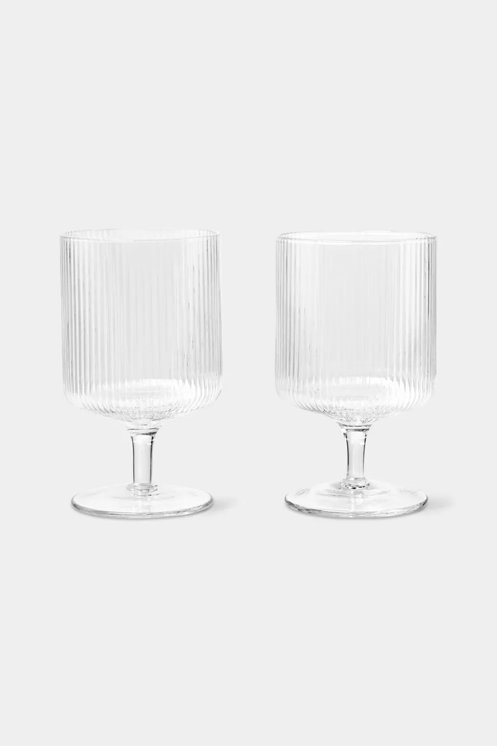 Kitchen & Dining | Ferm Living Ripple Wine Glasses