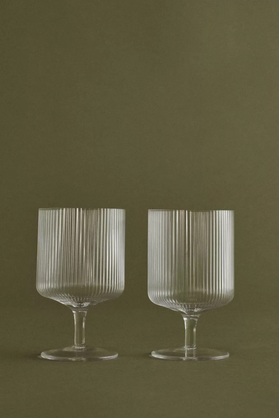 Kitchen & Dining | Ferm Living Ripple Wine Glasses