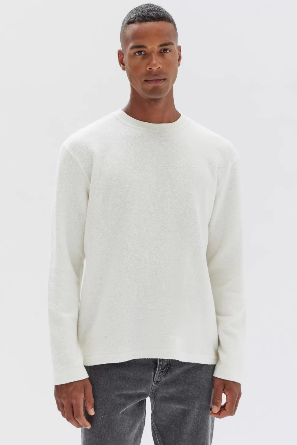 Tops & Tees | Assembly Label Jeremy Textured Long Sleeve Tee