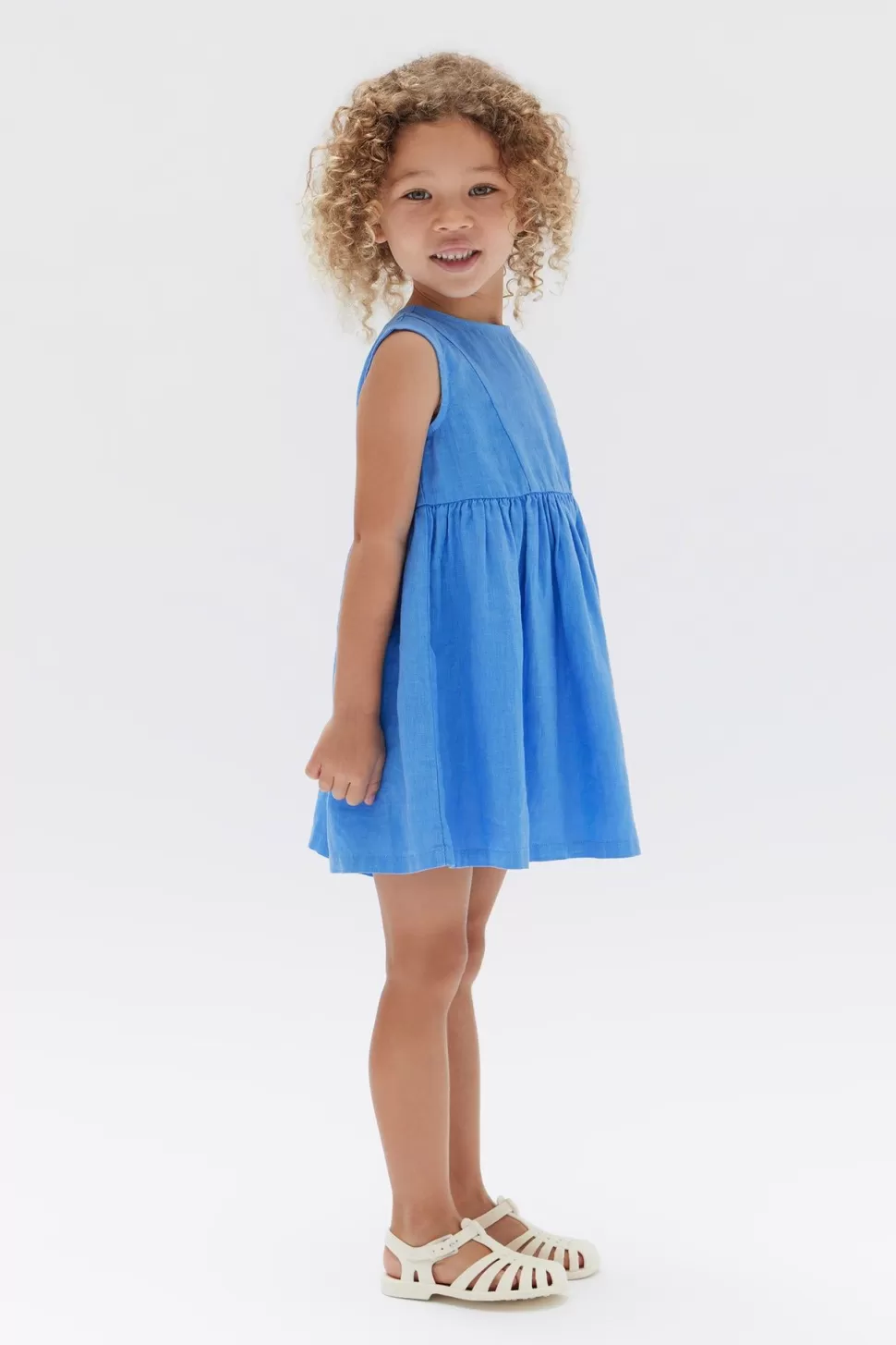 Dresses | Assembly Label Kids Lena Linen Dress