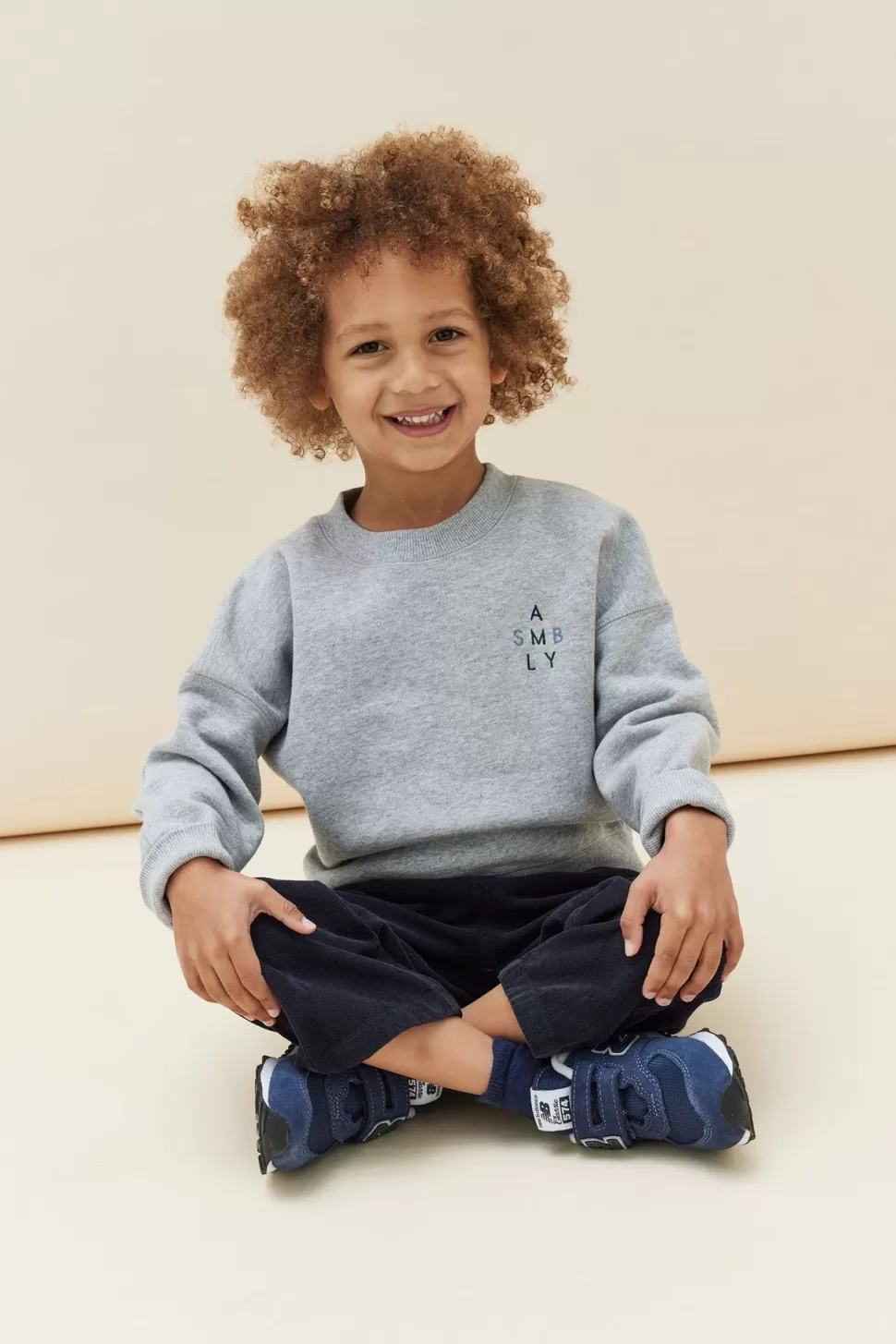 Sweats | Assembly Label Kids Stacked Crew