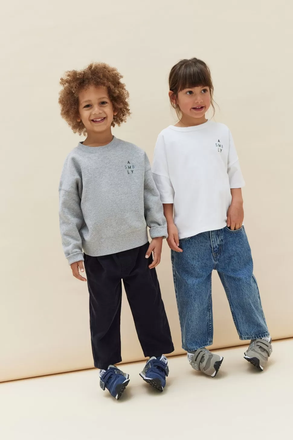 Tees | Assembly Label Kids Stacked Tee