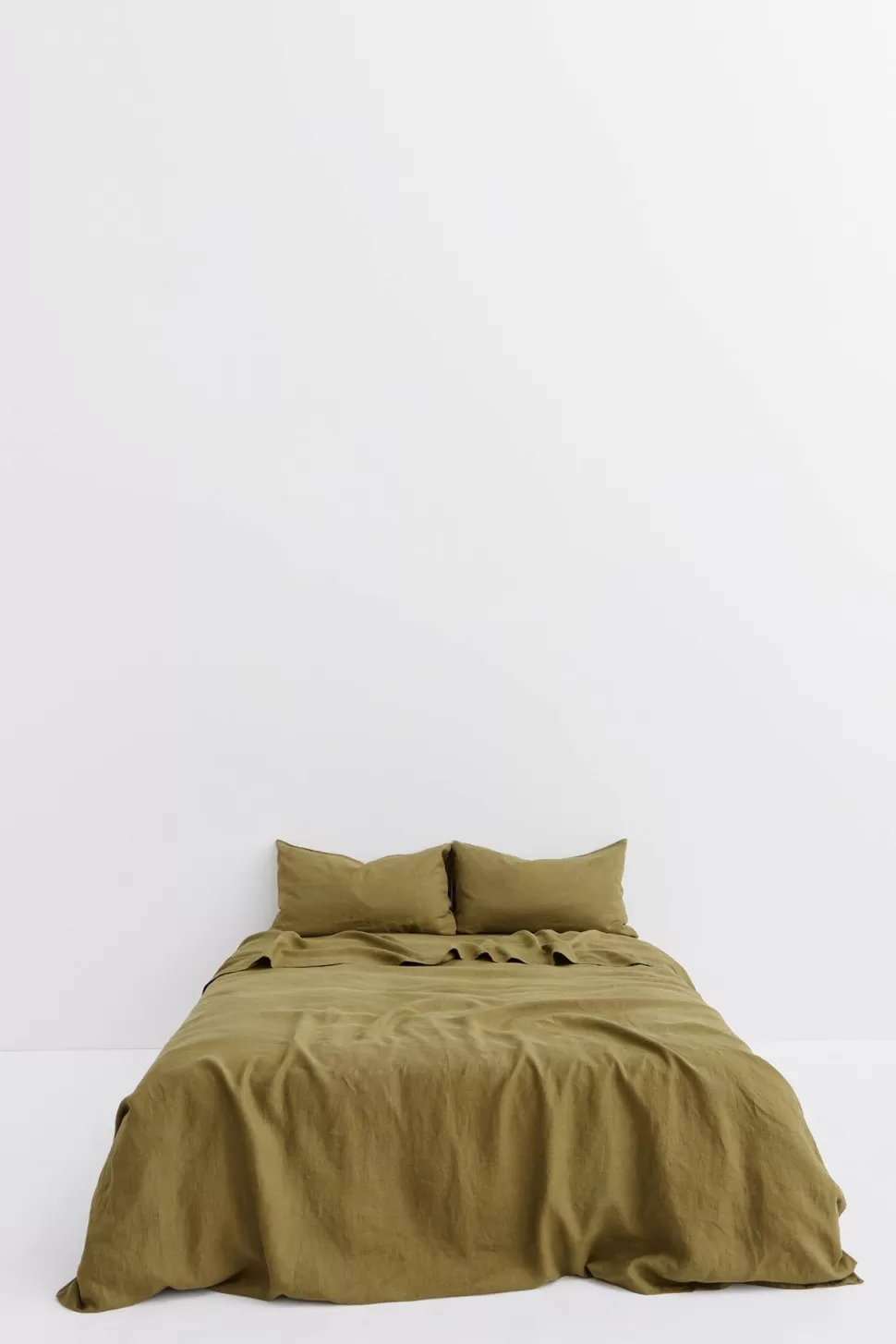 Duvet Covers | Assembly Label Linen Duvet Cover Olive