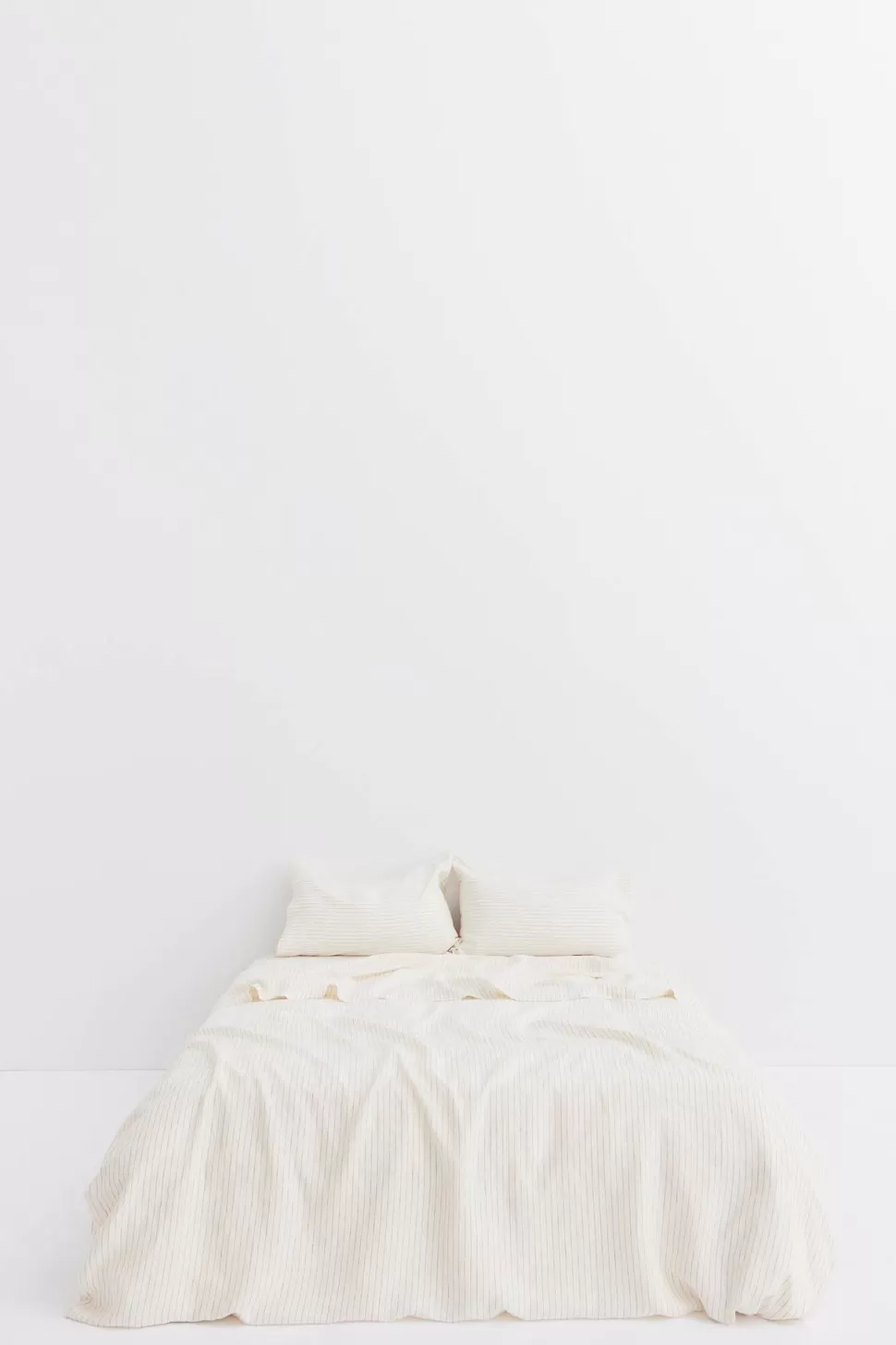 Duvet Covers | Assembly Label Linen Duvet Cover Tobacco Pinstripe