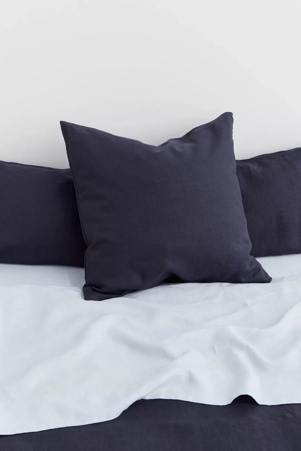 Pillow Cases | Assembly Label Linen European Pillow Case Midnight