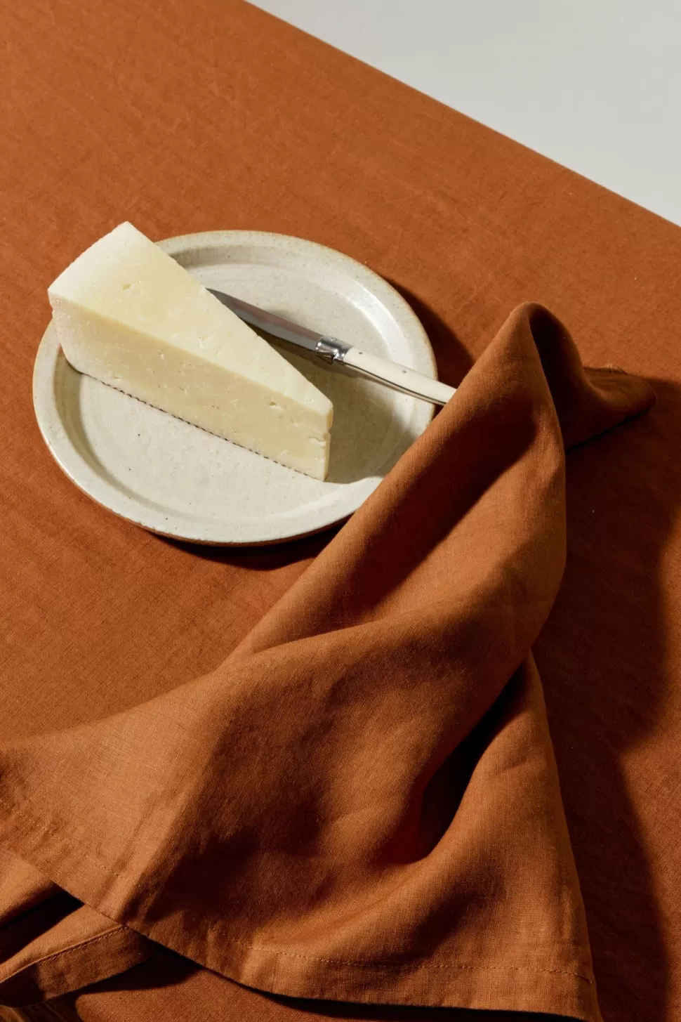 Napery | Assembly Label Linen Napkins Tobacco