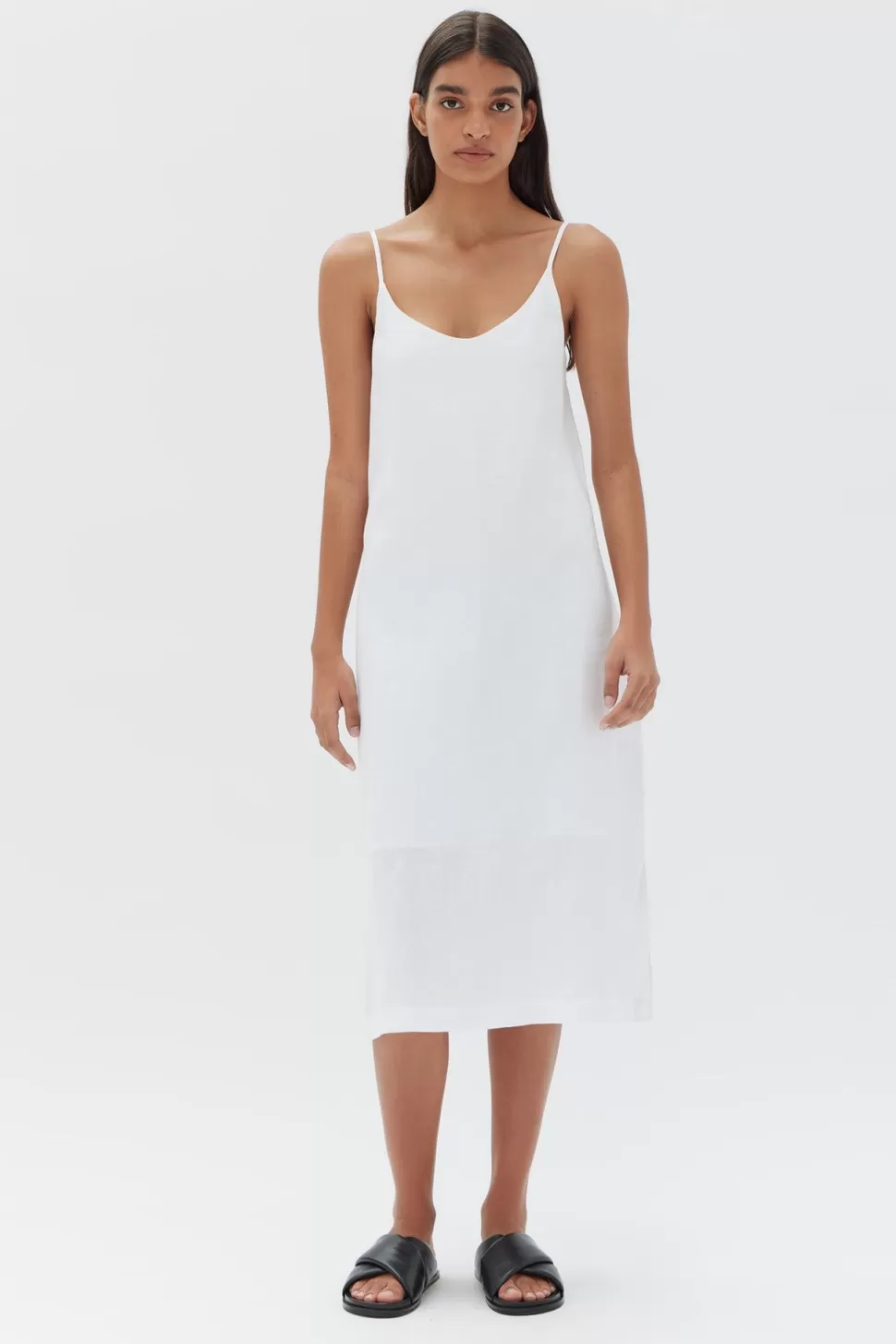 Dresses | Assembly Label Linen Slip Dress