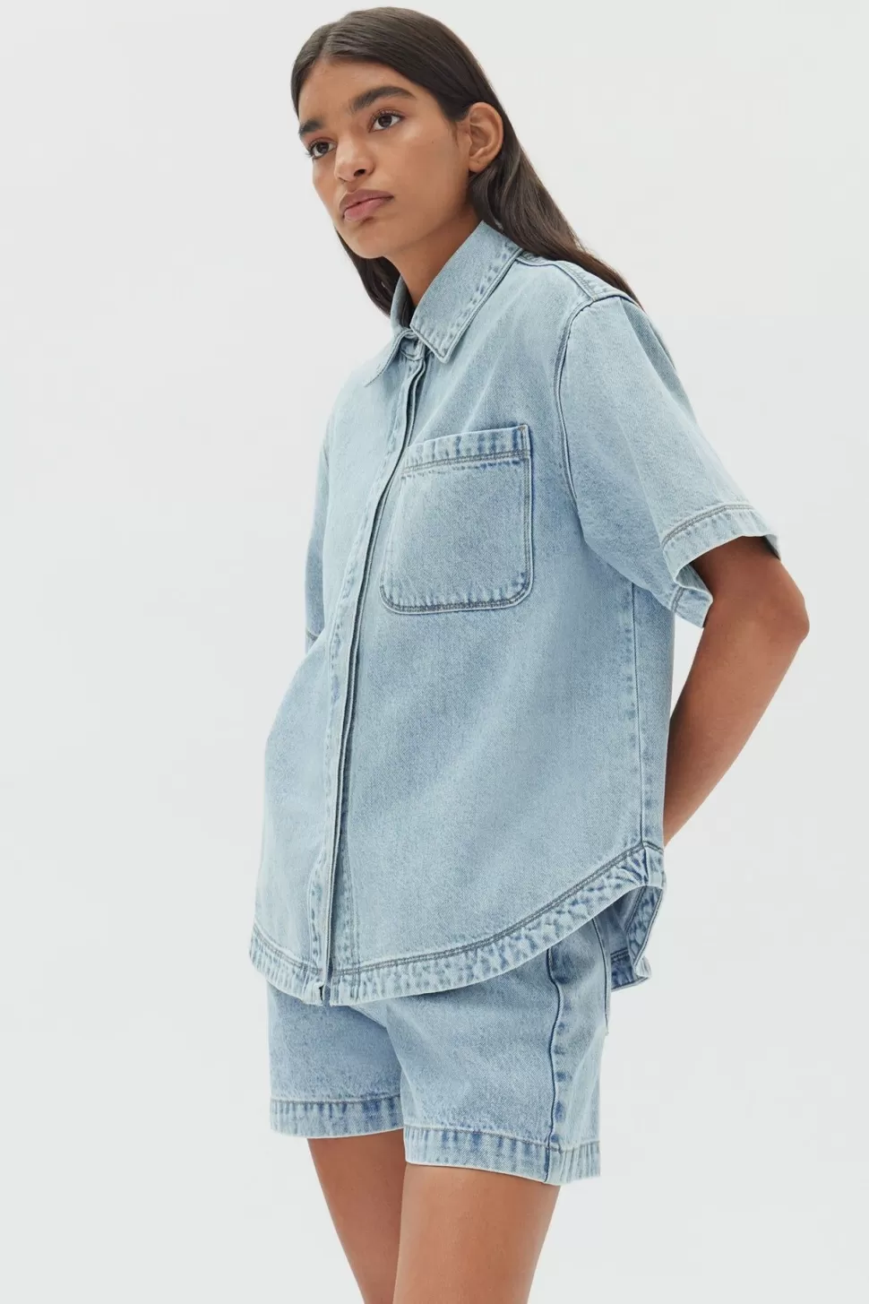 Denim | Assembly Label Marlow Boxy Denim Shirt