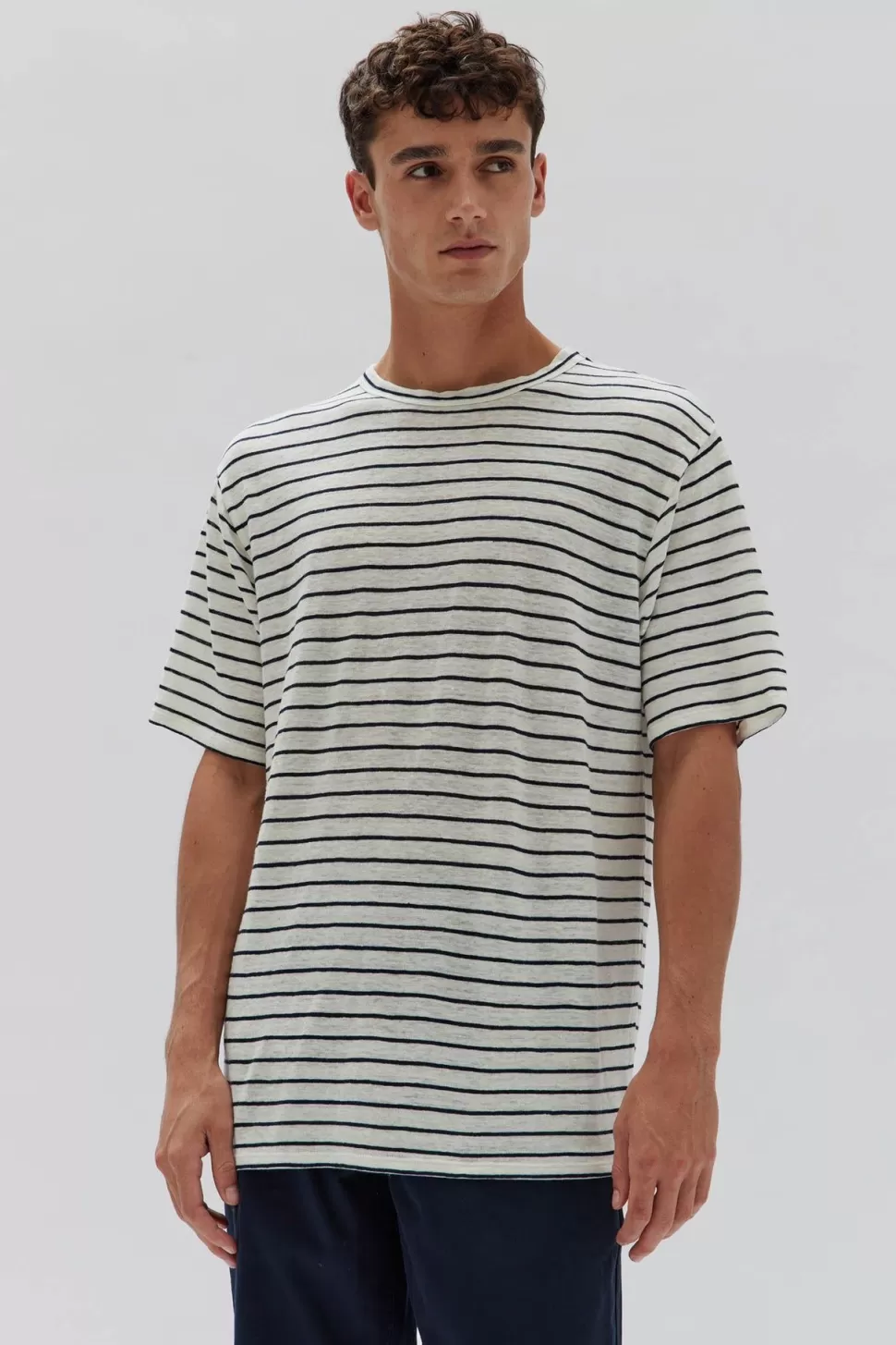 Tops & Tees | Assembly Label Mens Breeze Linen Tee