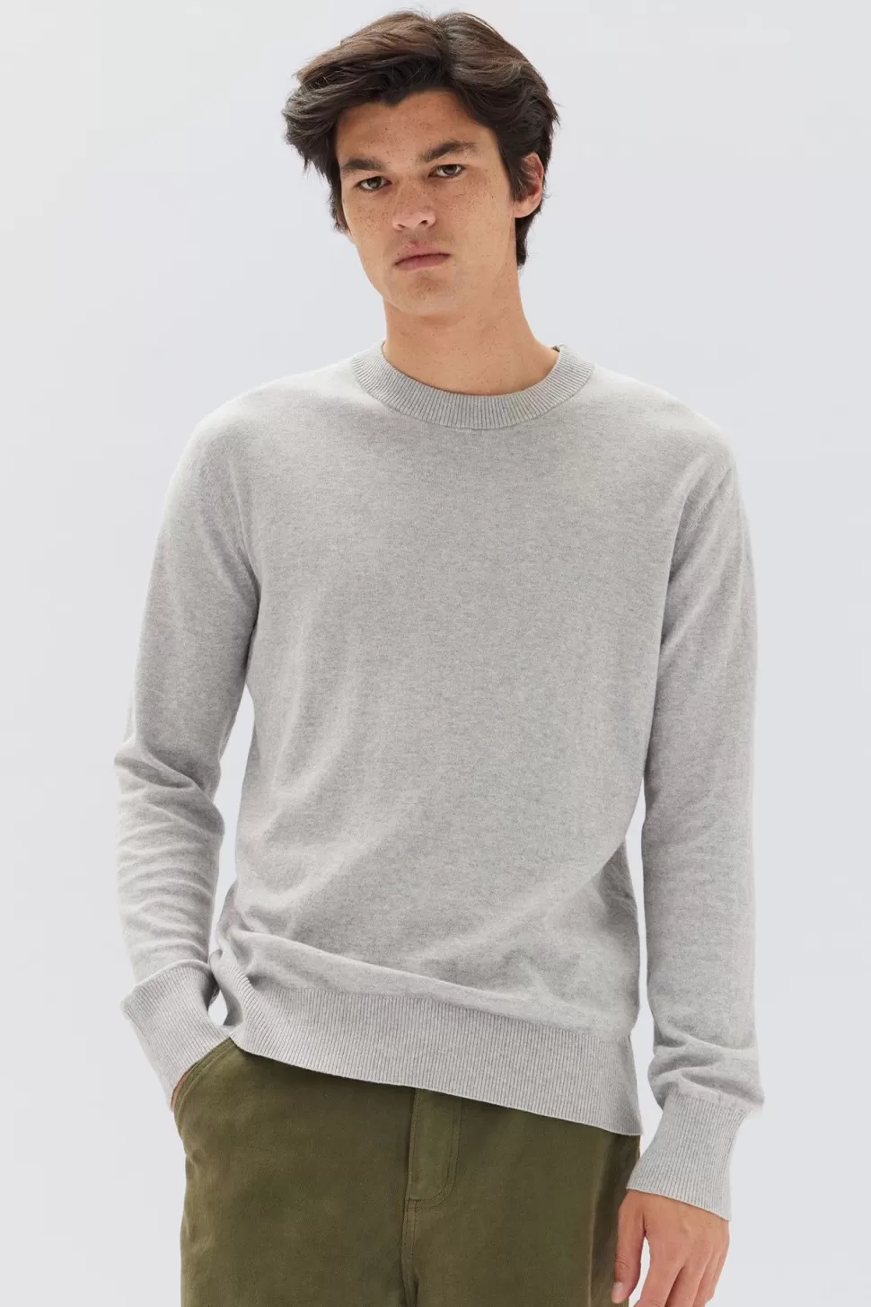 Knitwear | Assembly Label Mens Cotton Cashmere Sweater