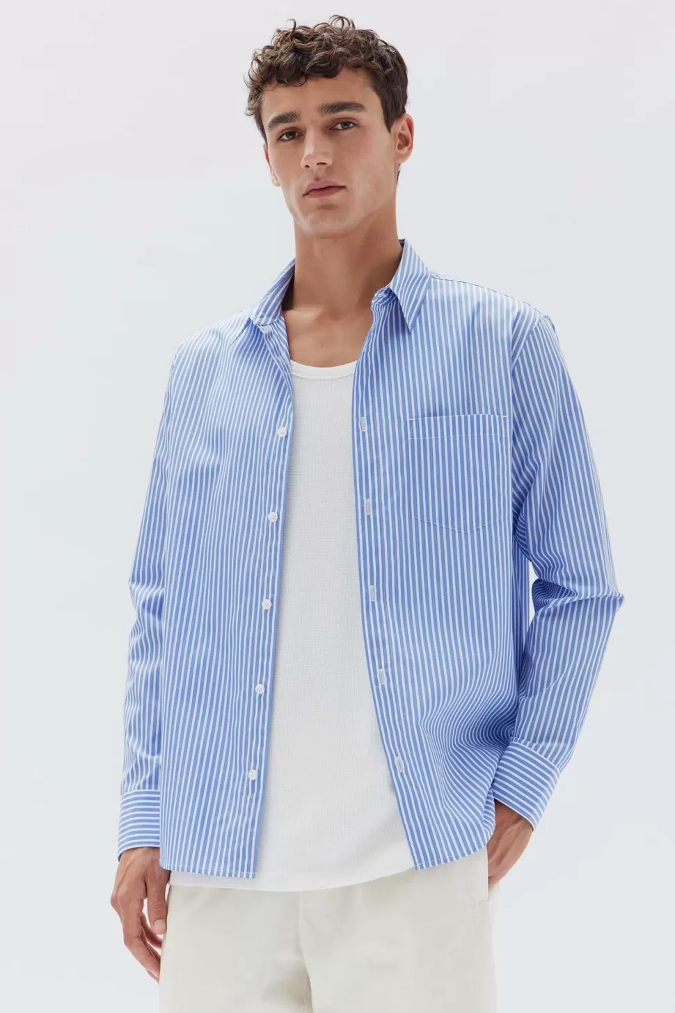 Shirts | Assembly Label Mens Signature Poplin Shirt