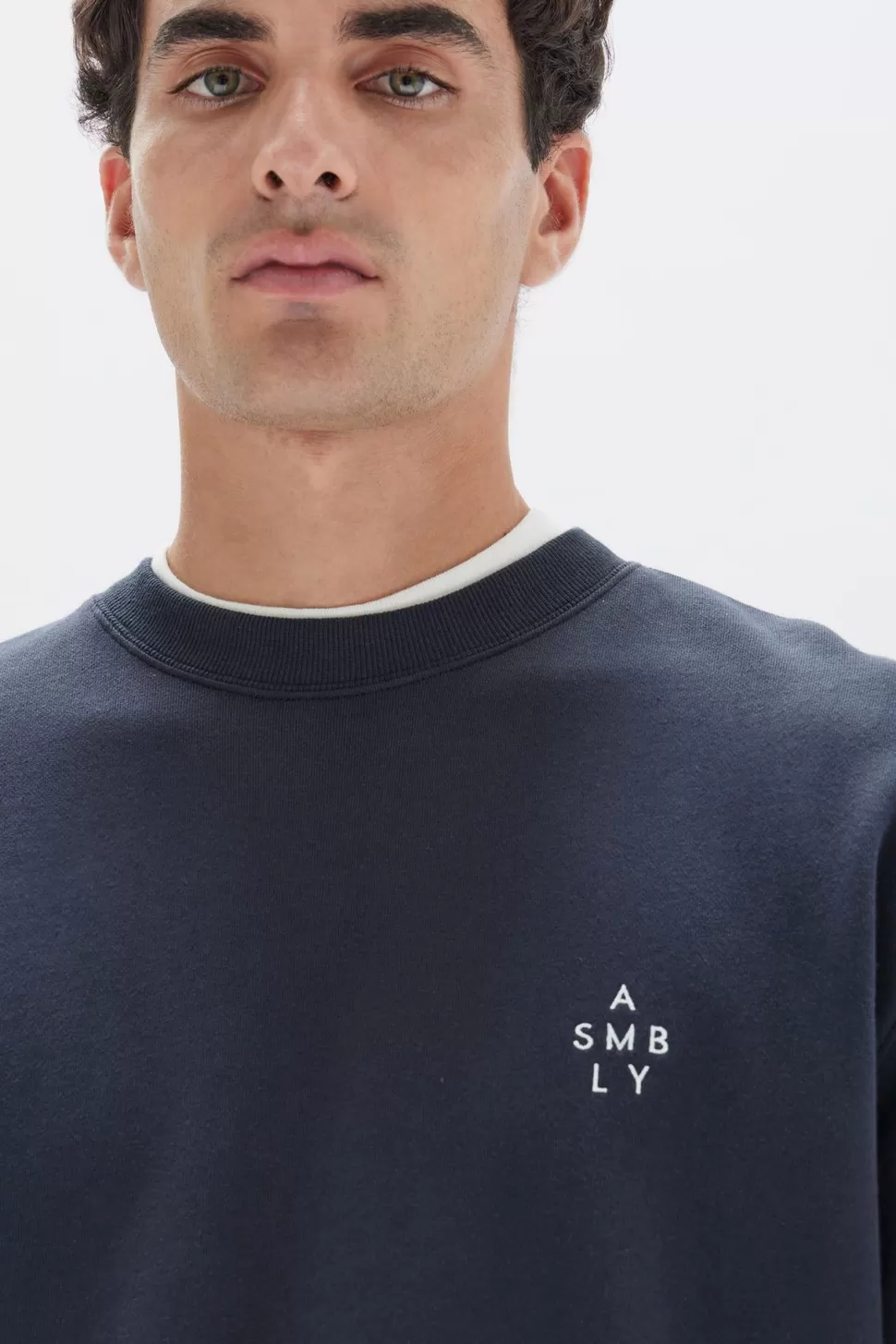 Sweats | Assembly Label Mens Stacked Crew