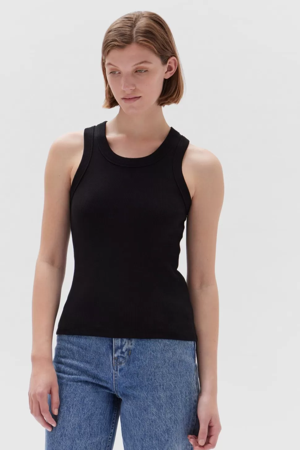 Tanks, Tops & Tees | Assembly Label Miana Rib Tank