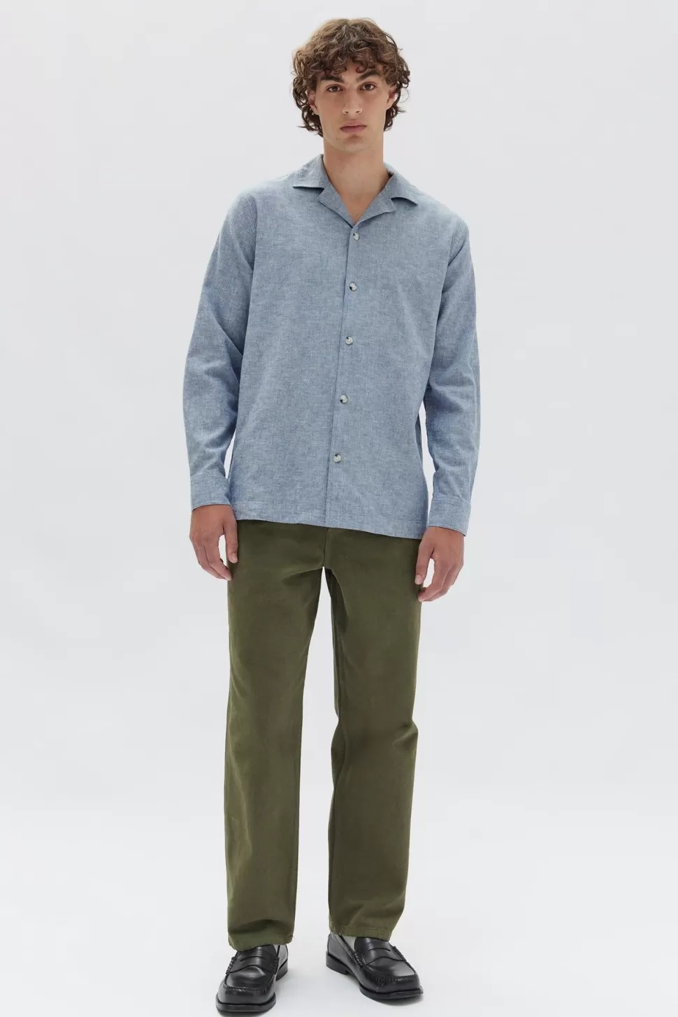 Shirts | Assembly Label Noah Chambray Shirt