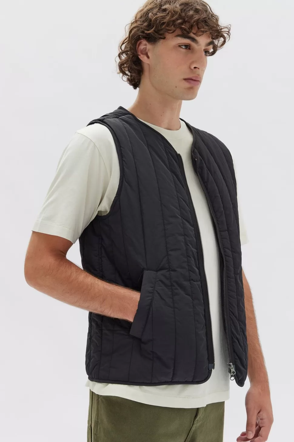 Outerwear | Assembly Label Nylon Liner Vest