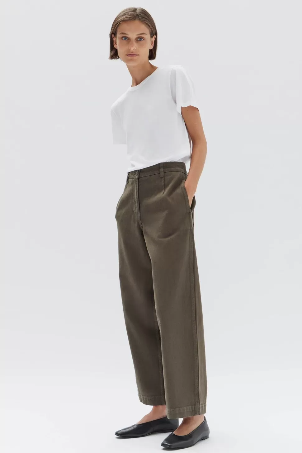 Pants & Skirts | Assembly Label Olivia Twill Pant