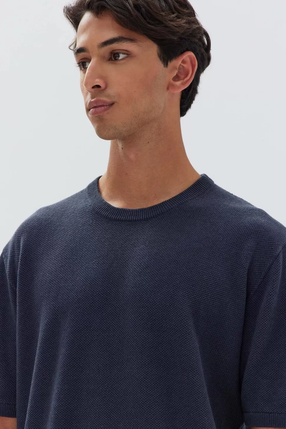 Knitwear | Assembly Label Pique Short Sleeve Knit