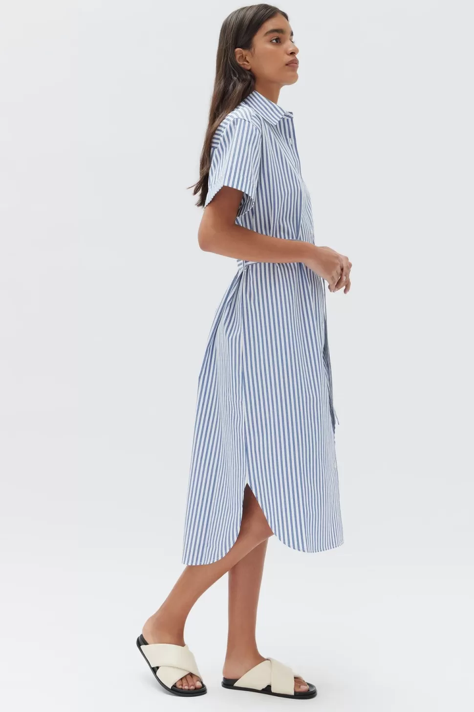 Dresses | Assembly Label Poplin Shirt Dress