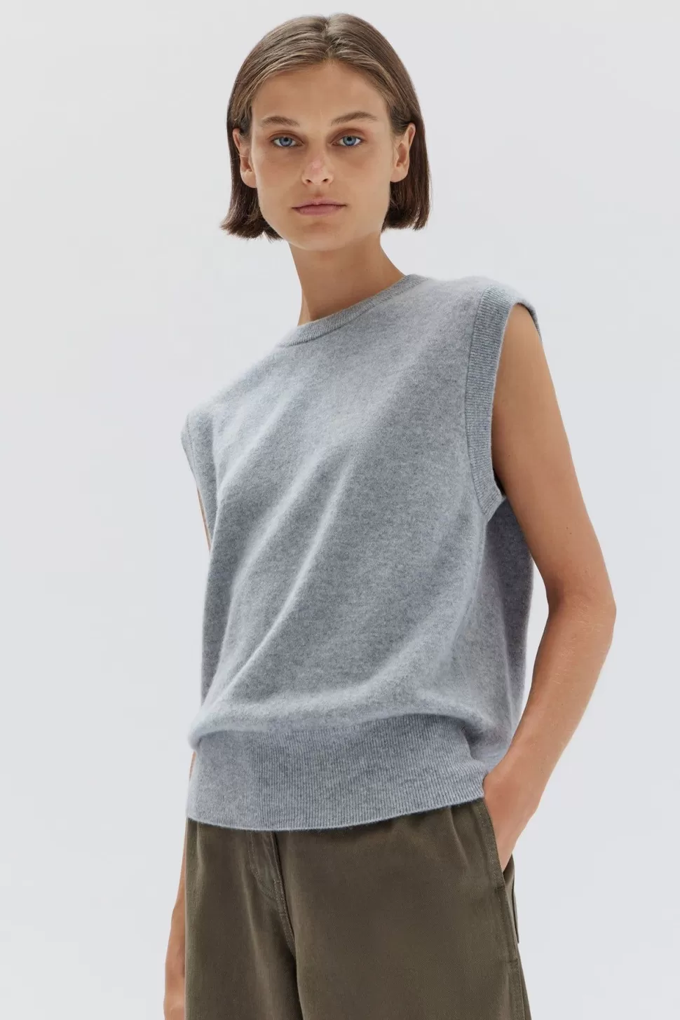 Knitwear | Assembly Label Relaxed Cashmere Vest