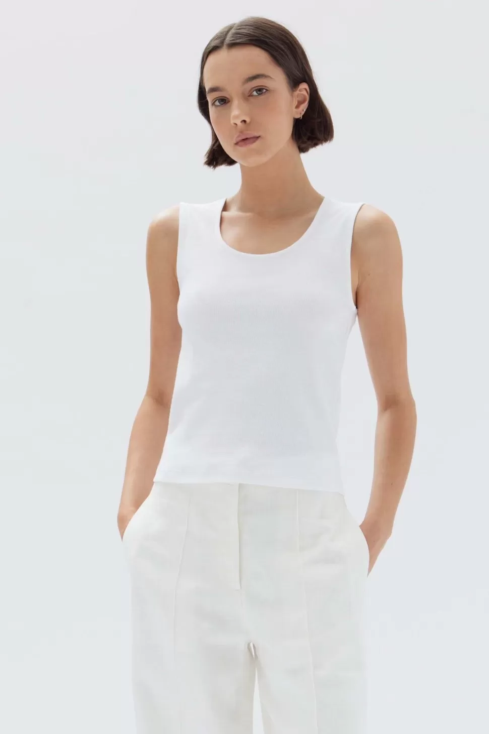 Tanks, Tops & Tees | Assembly Label Rita Scoop Tank