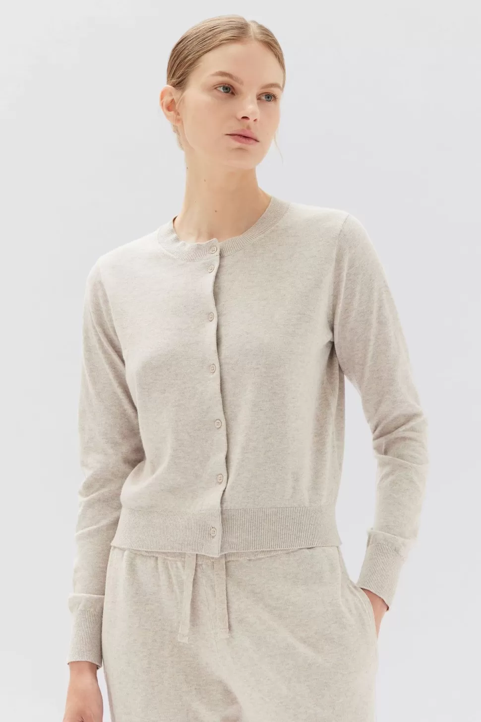 Knitwear | Assembly Label Semra Cotton Cashmere Cardigan