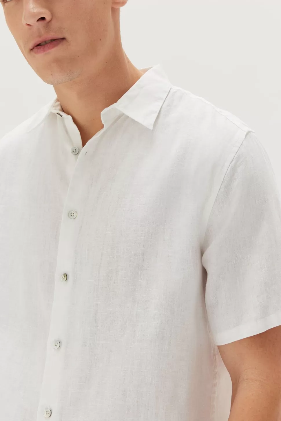 Shirts | Assembly Label Short Sleeve Linen Shirt