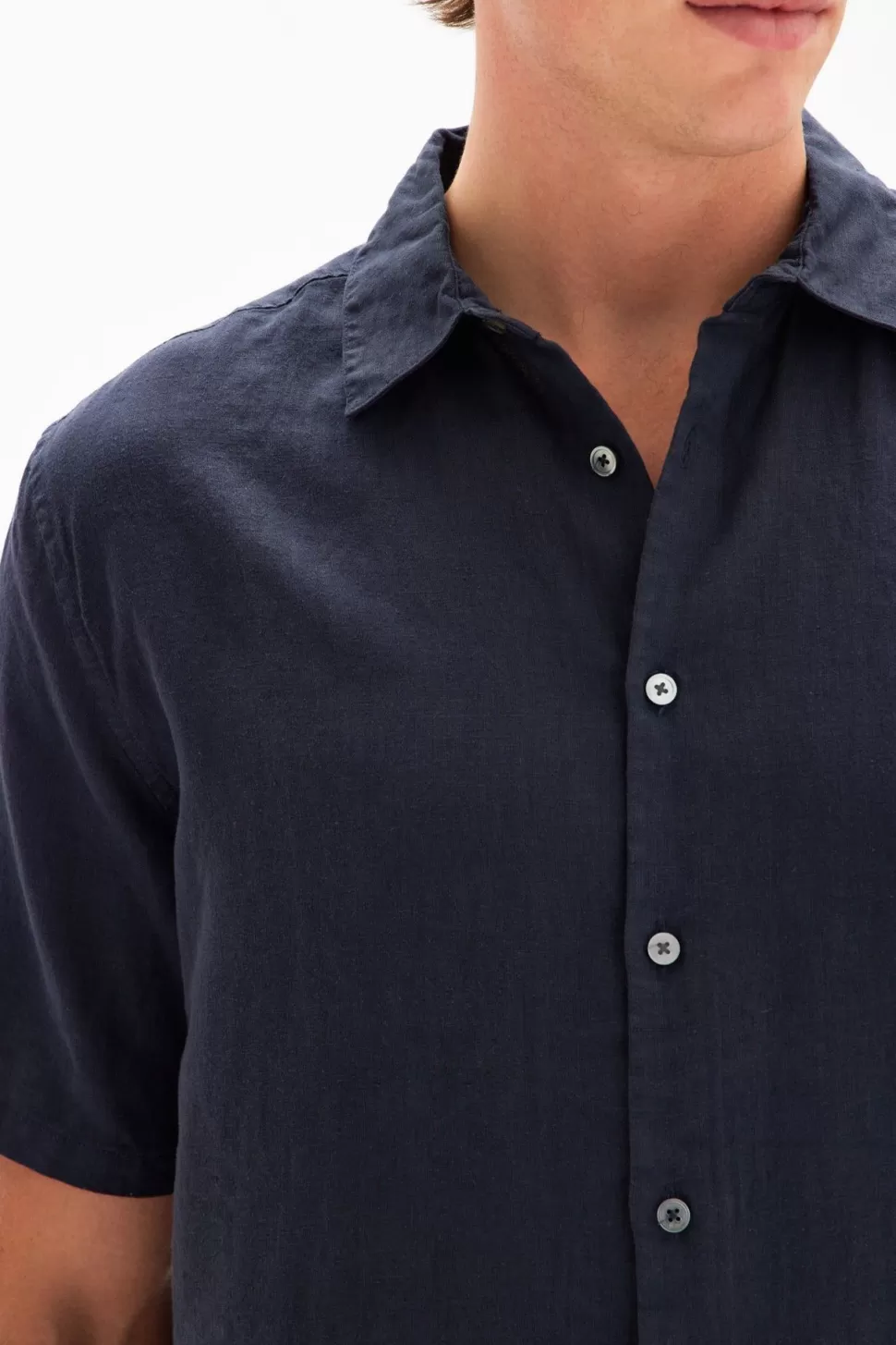 Shirts | Assembly Label Short Sleeve Linen Shirt