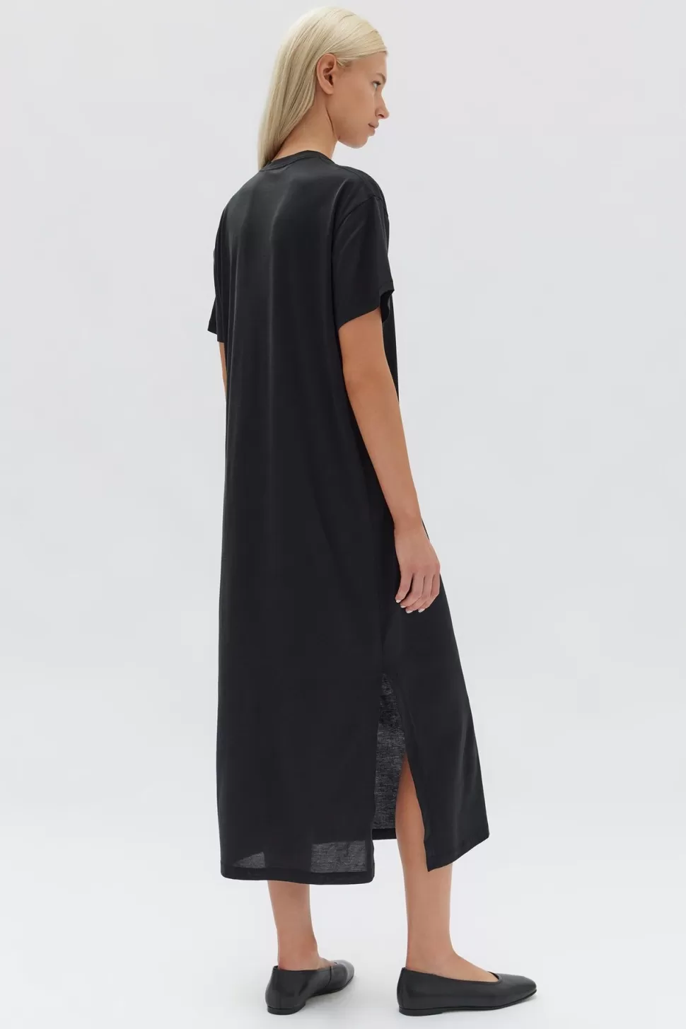 Dresses | Assembly Label Silk Blend Tee Dress