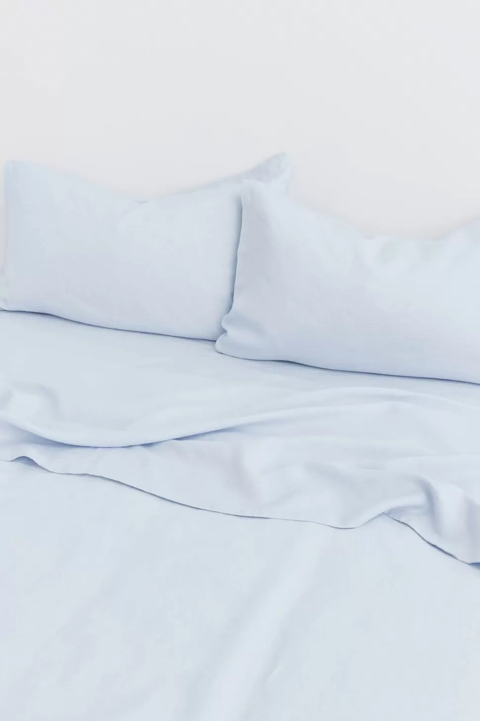 Pillow Cases | Assembly Label Standard Linen Pillow Cases Blue Haze